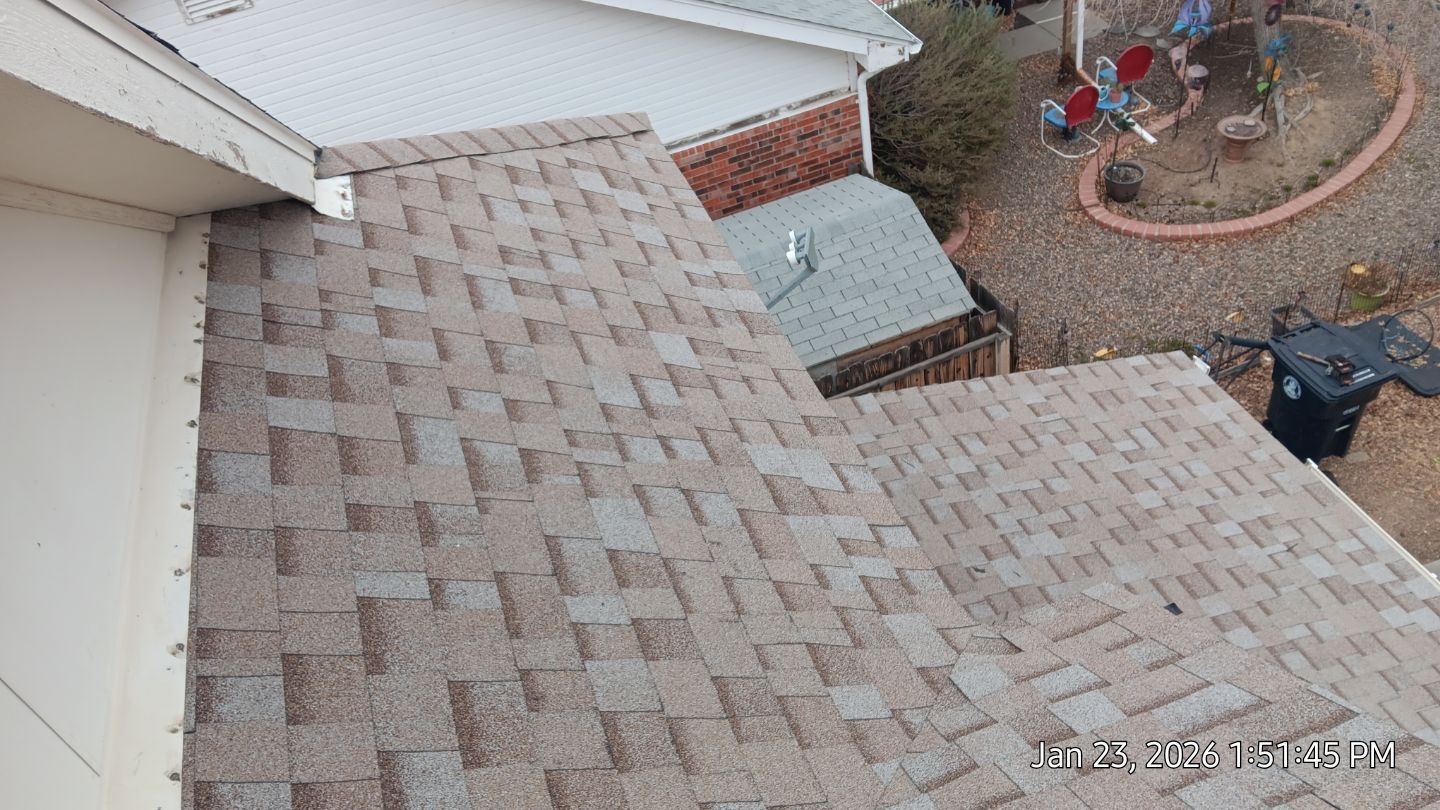 Northwest Albuquerque Residential Shingle Replacement and Gutter Repair by Doyle Roof Masters Inc