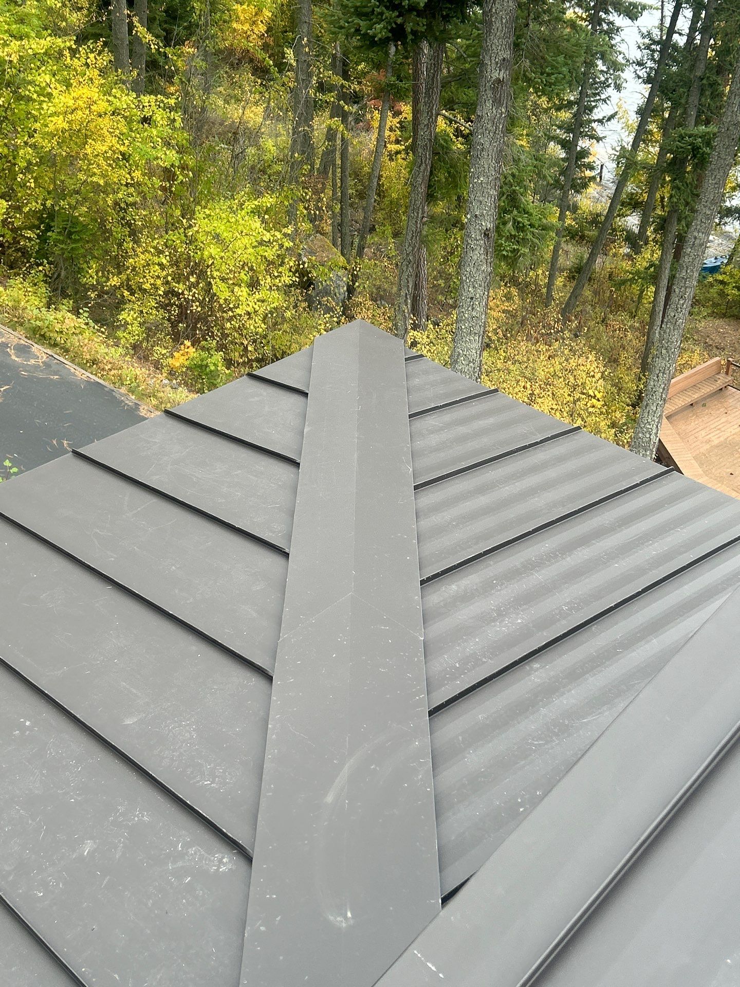CMG ULG Mechanical Lock Standing Seam - Dark Bronze  by Montana Roofing Solutions