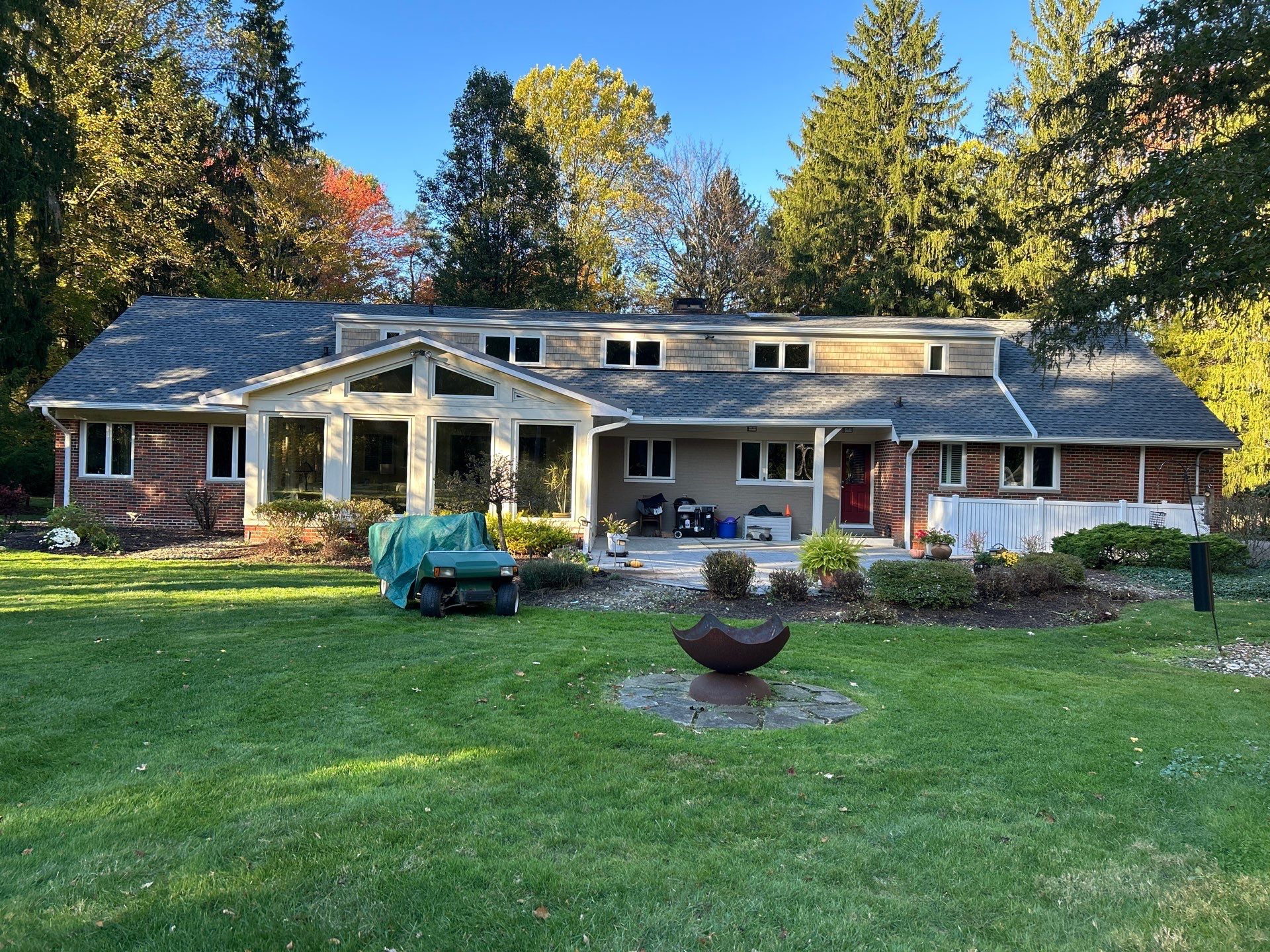 Moreland Hills Roof + Gutters Replacement by Atlas Roofing & Restoration