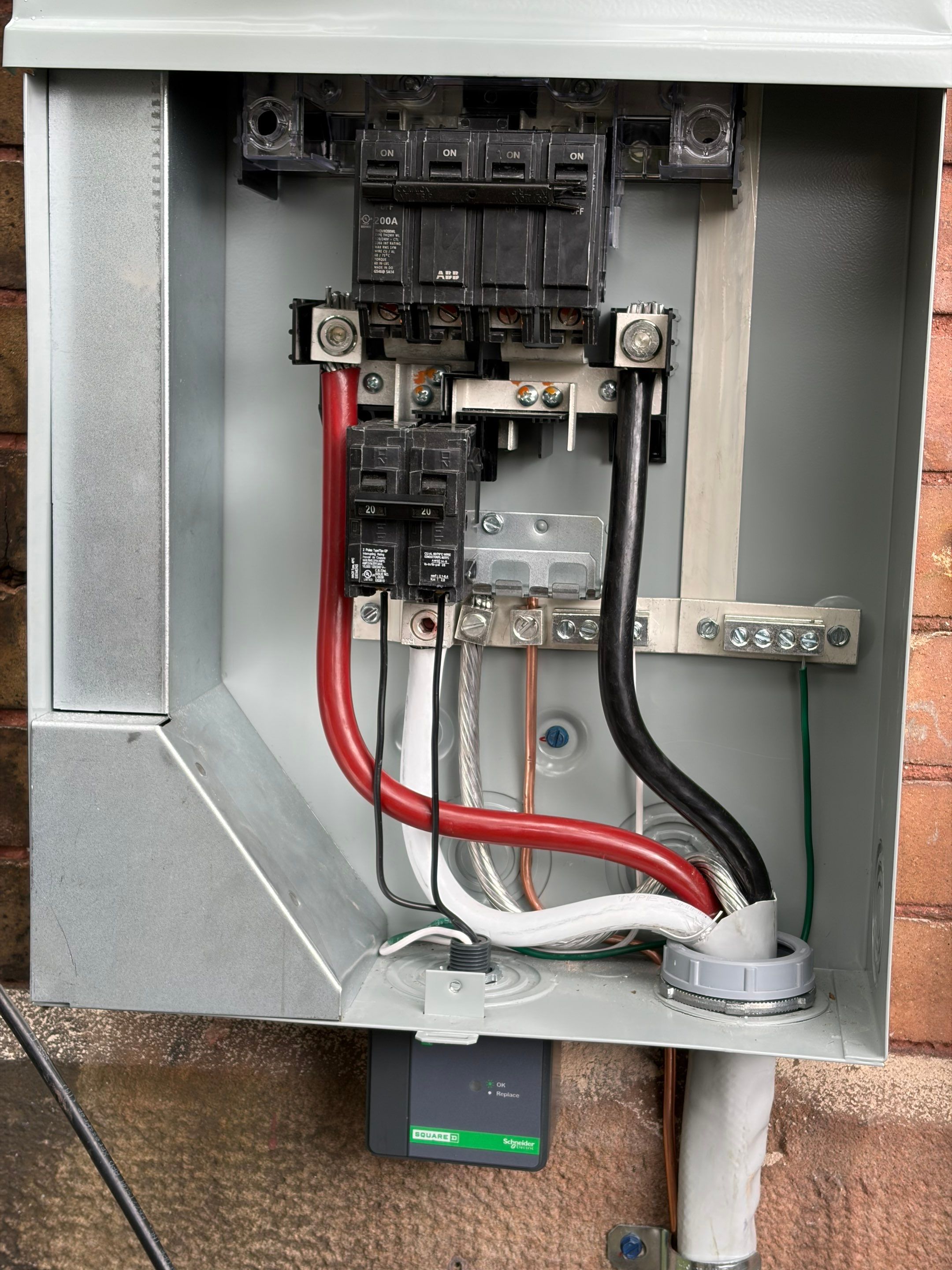 New 200 Amp service on Historic building in Somerset, PA by Kinsmen Electric