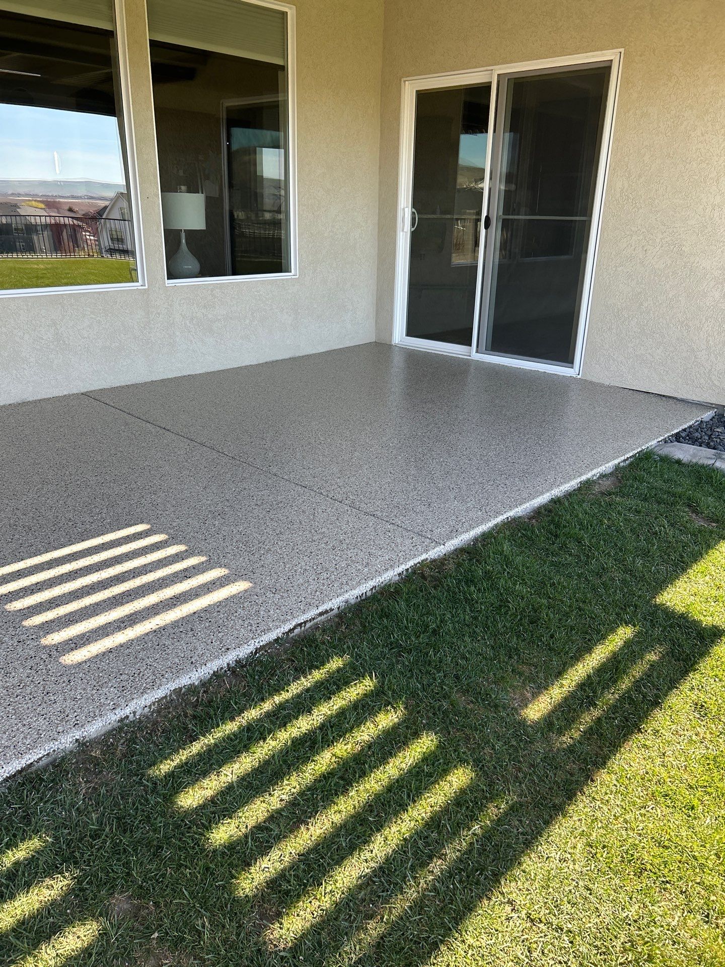 Patio Transformation using Driftwood by Croc Coatings, LLC