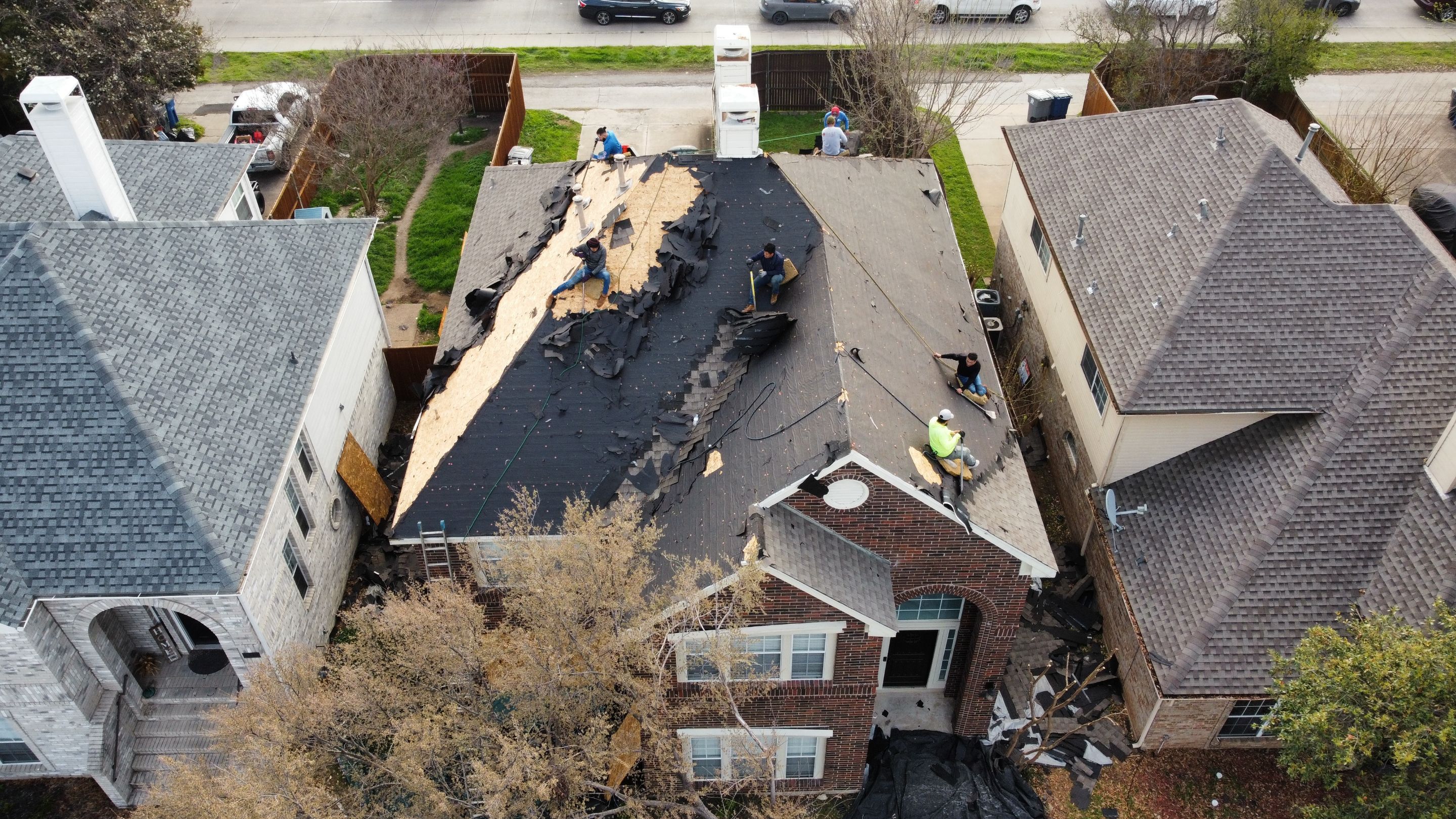 Project in Dallas by Zeus Exteriors