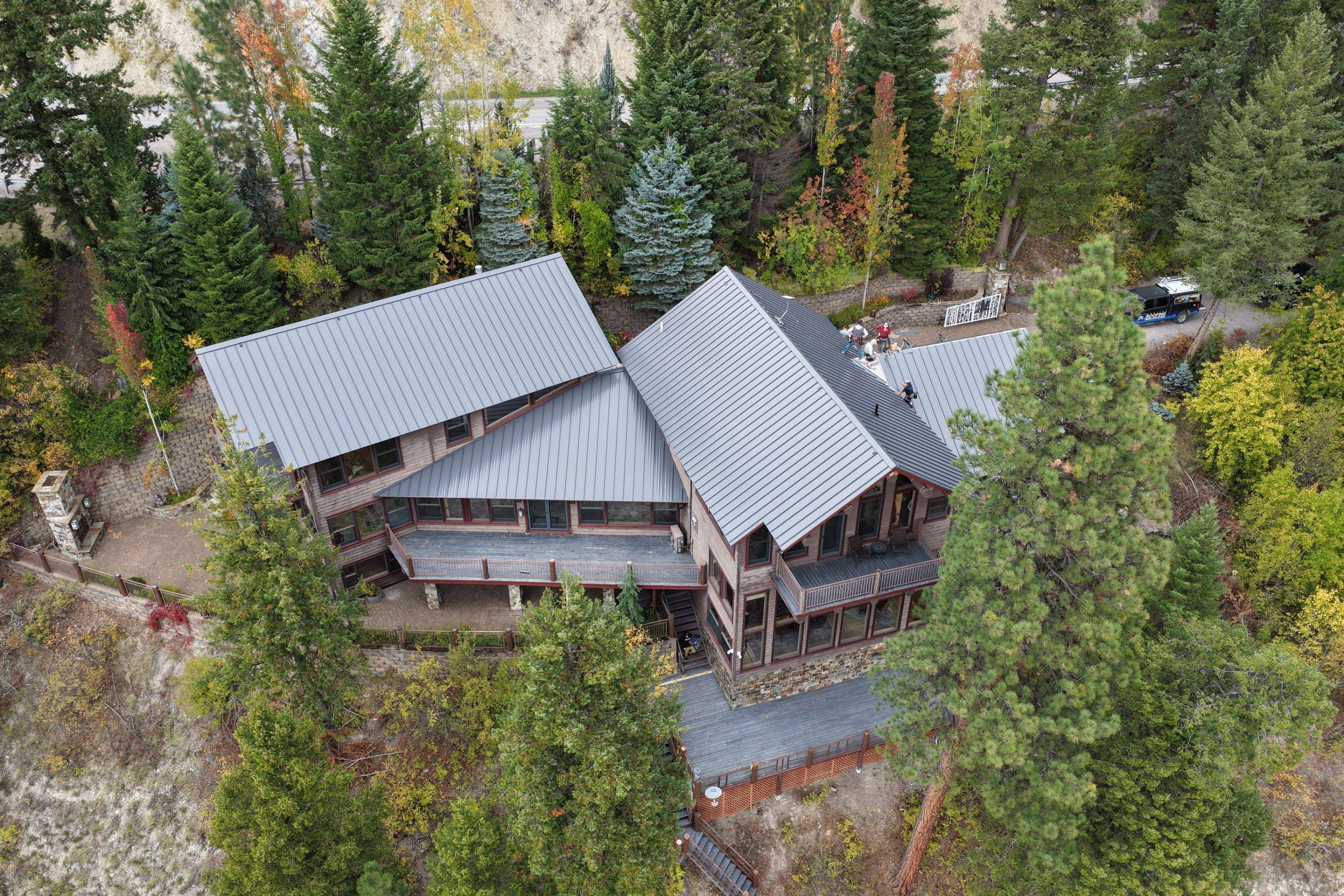 16" Mechanical - Dark Gray  by Montana Roofing Solutions
