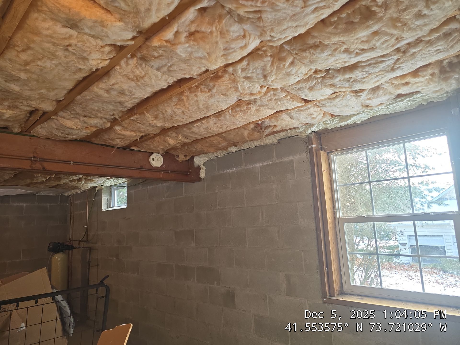 Attic Insulation using open cell spray foam by NYS Foam & Energy