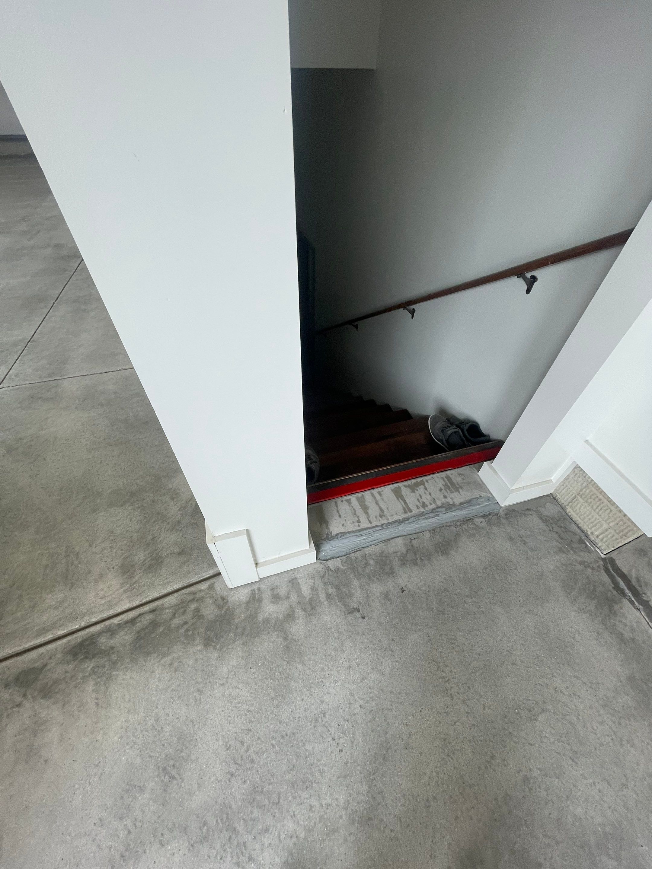Garage Floor Coating and Domino Flake Finish in Sioux Falls by Select Painting, Coatings & Garage Cabinets