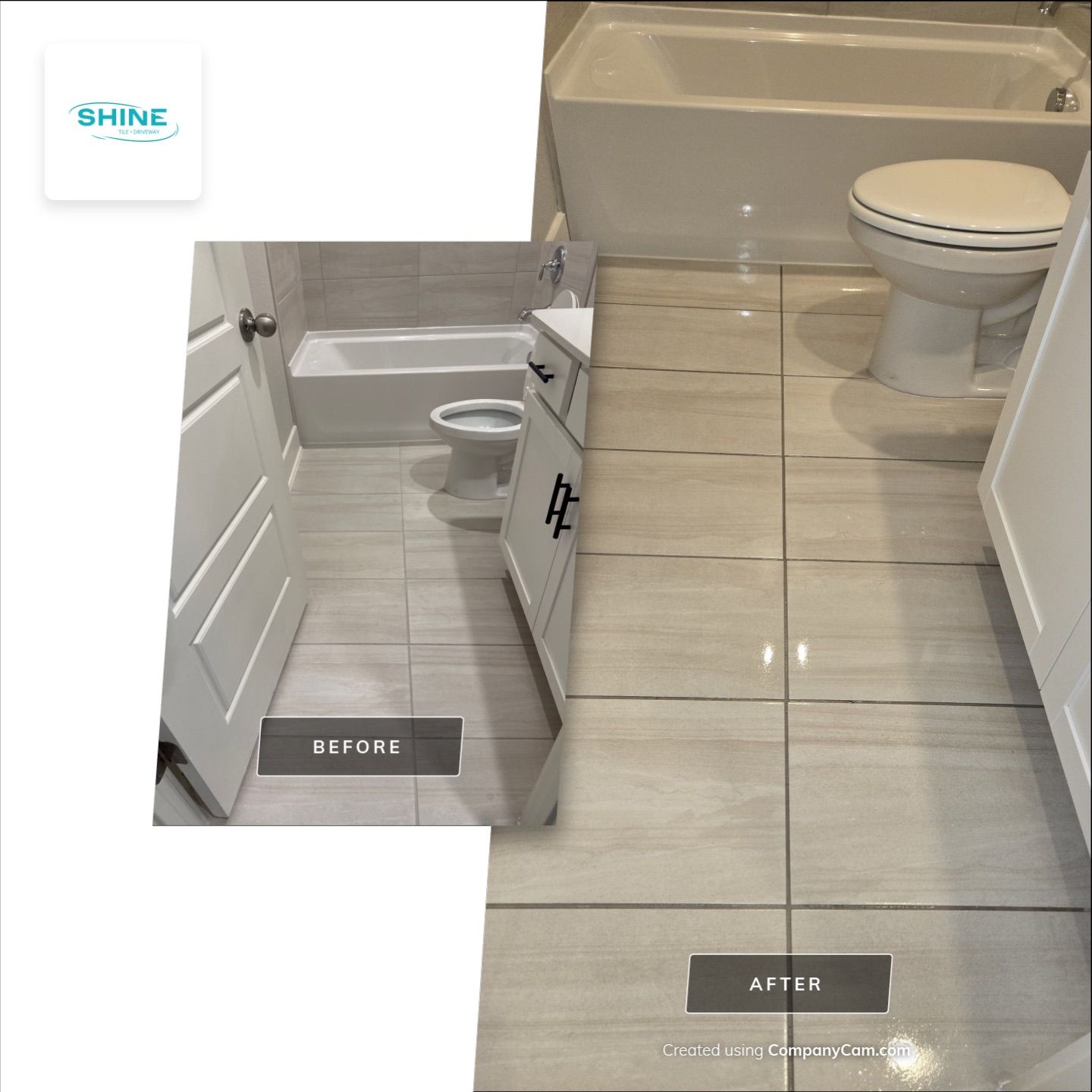 Project in Balcones Creek by SHINE Tile and Grout Cleaning