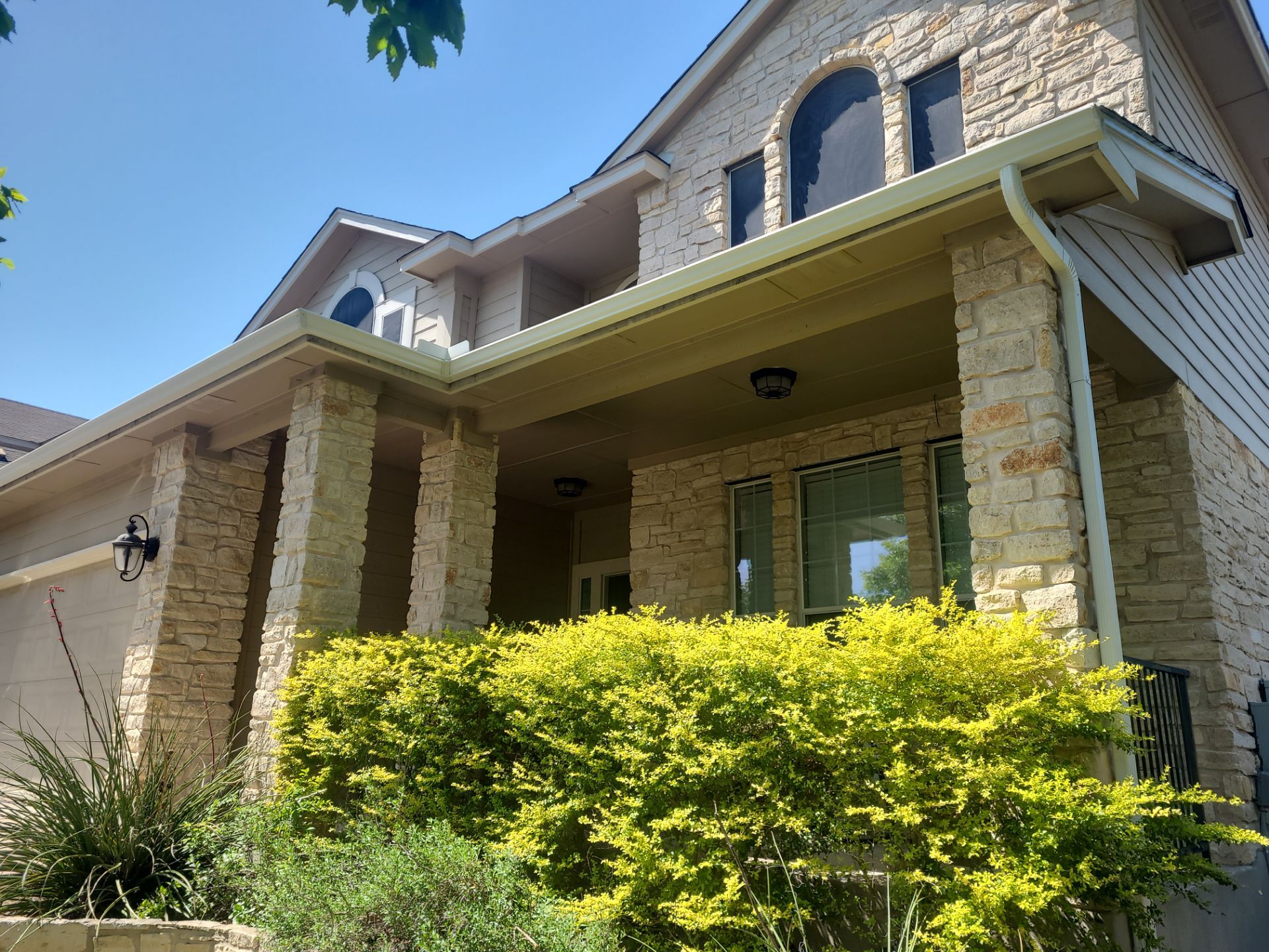 Residential Roofing Installation using IKO, Cambridge and gutters by Oakwood Roofing and Construction, LLC