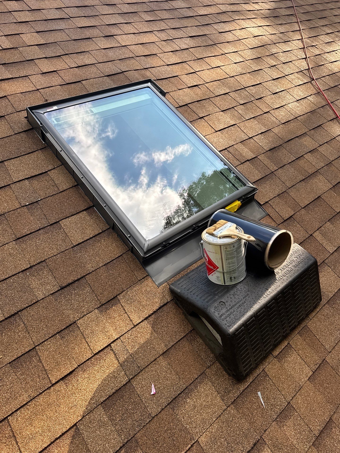Roof Replacement & Skylight Installation in Bedford, MA by Mighty Dog Roofing of Greater Middlesex County