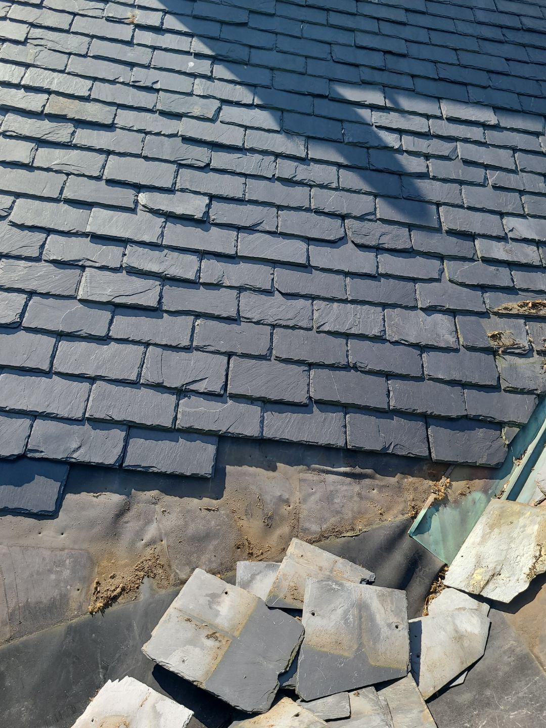 Lorton: EPDM Flat Roof with Partial Slate Replacement by RM Banning, Inc.