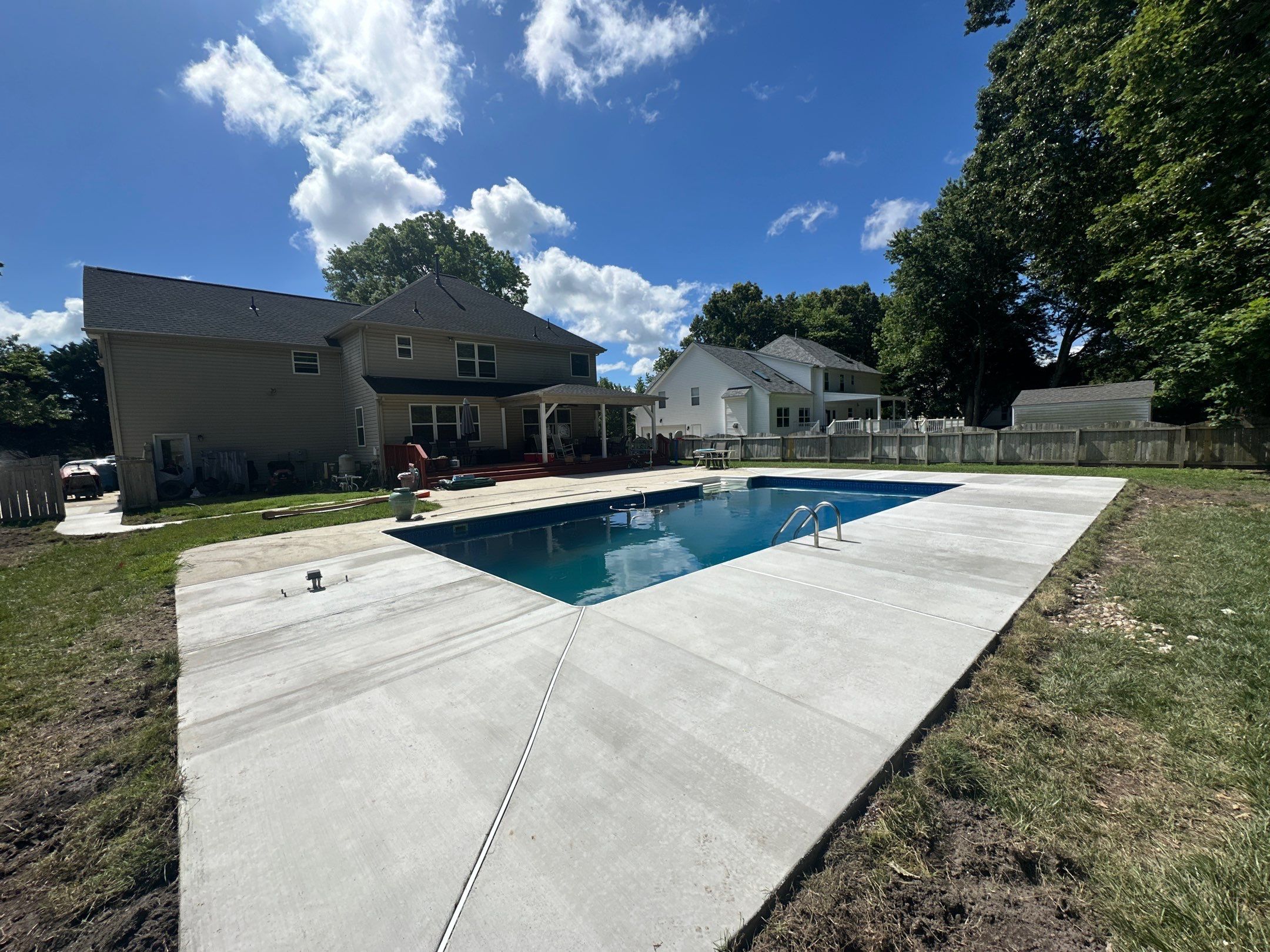 Project in Virginia Beach by Sam The Concrete Man Virginia Beach