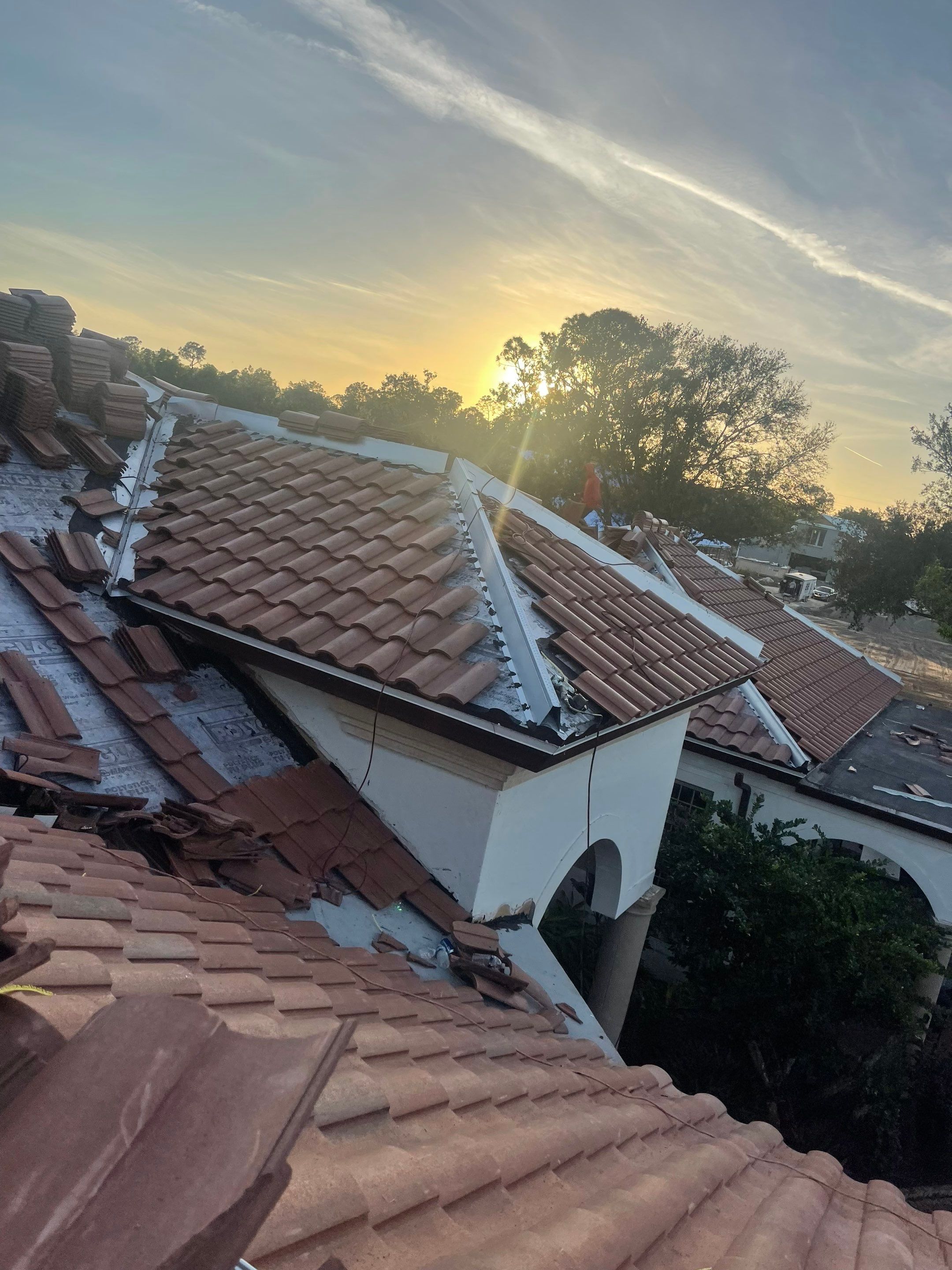 Residential Concrete Tile Replacement in Naples, FL by International Roofing