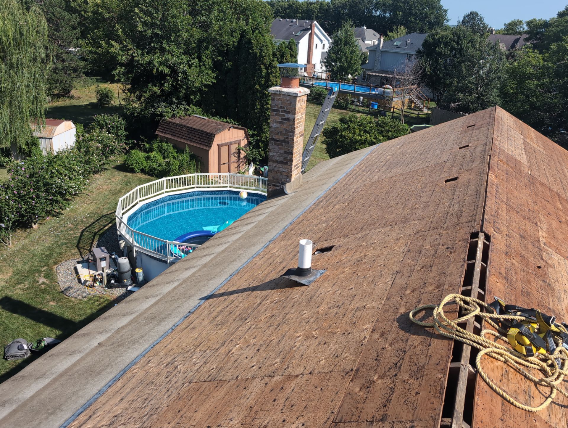 Project in Lockport by AJ Exteriors & Roofing Inc.