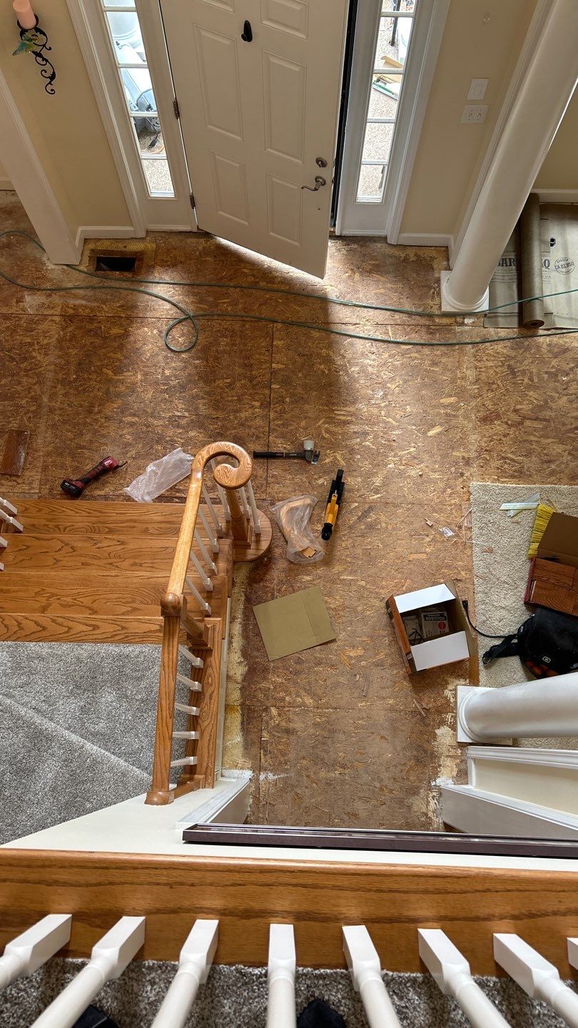 Full Floor Replacement by Footprints Floors of Nashville