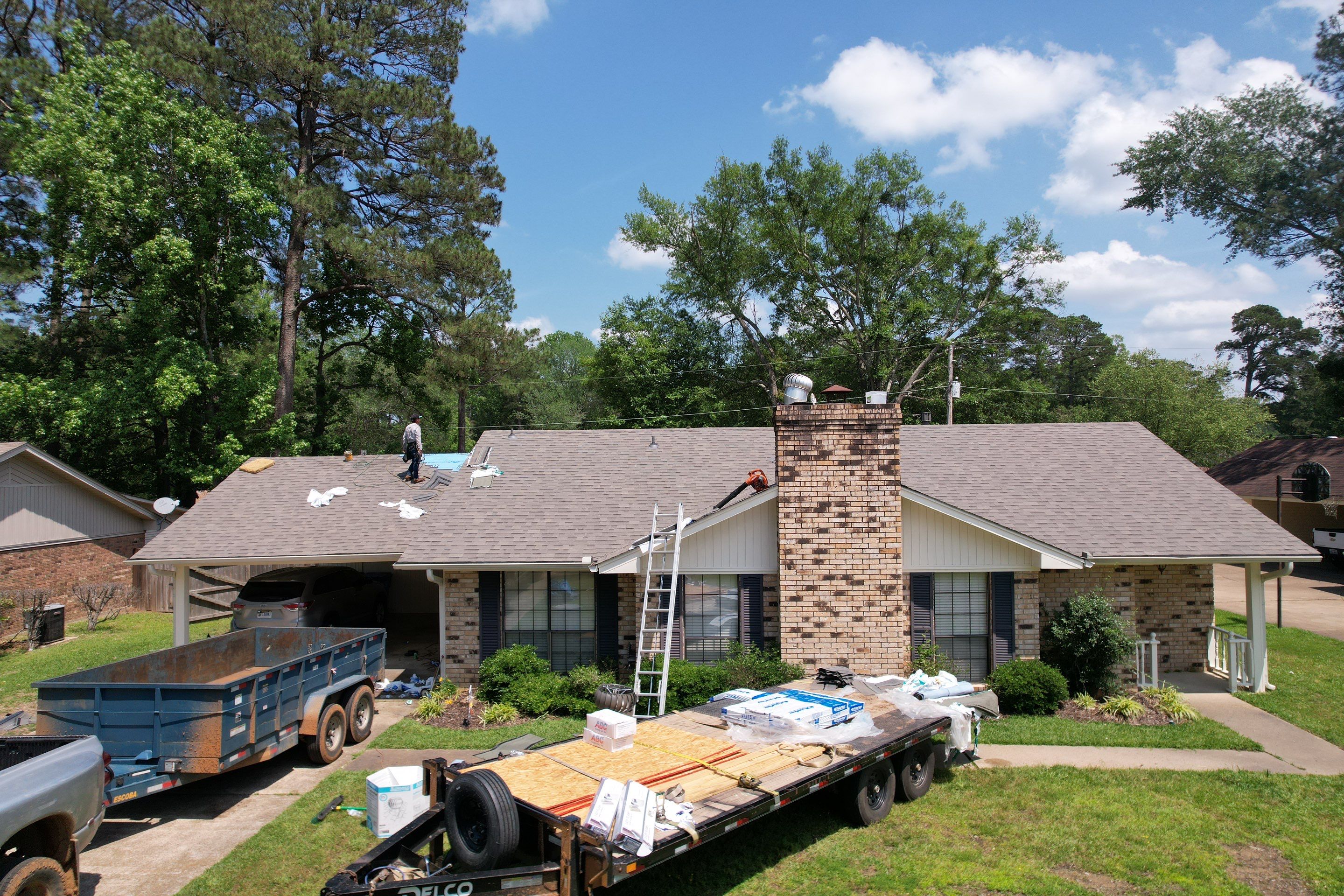 Residential Shingle Reroof using Malarkey Vista by Hostetler Roofing