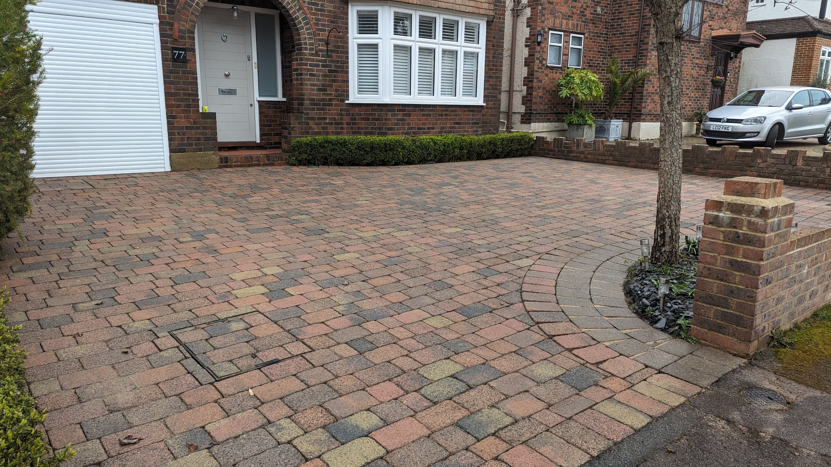 Driveway And Patio Clean using honda 21 ltr/min by Ges Exterior Cleaning ltd