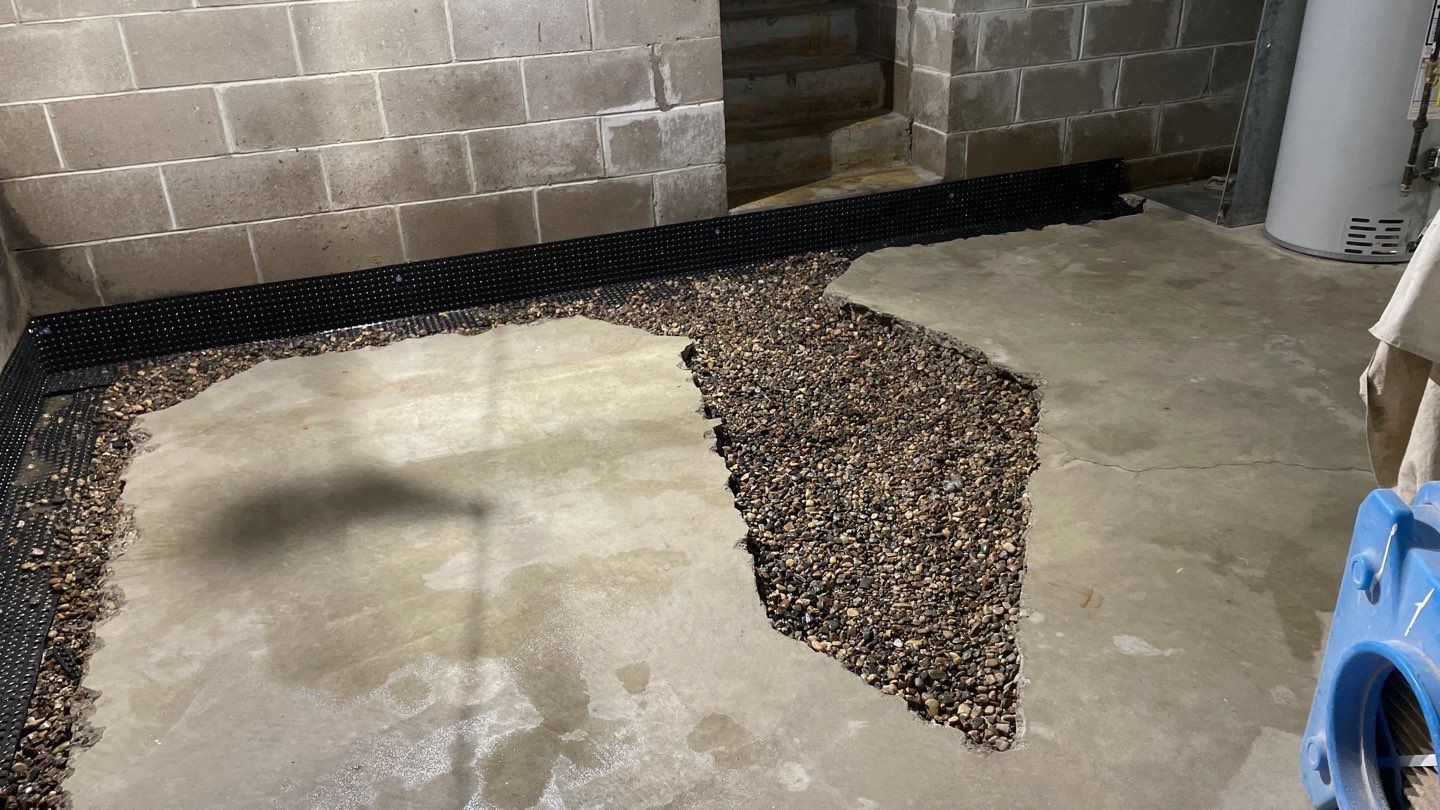 Drainage Board Installation in Shoreview by Waterproofing Northeast