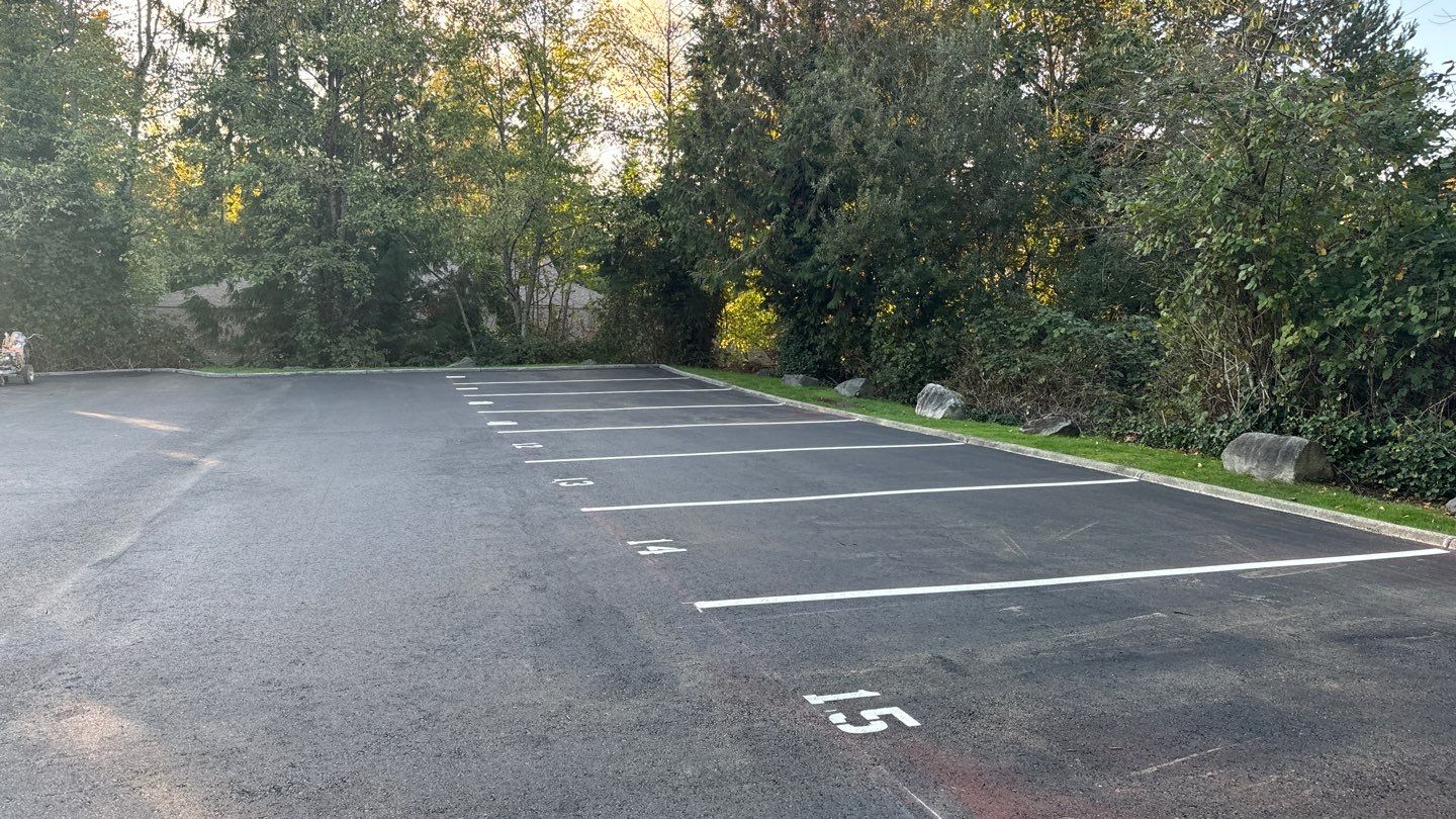 Dana | Sealcoat Parking Lot   by Jireh Asphalt & Concrete Inc 