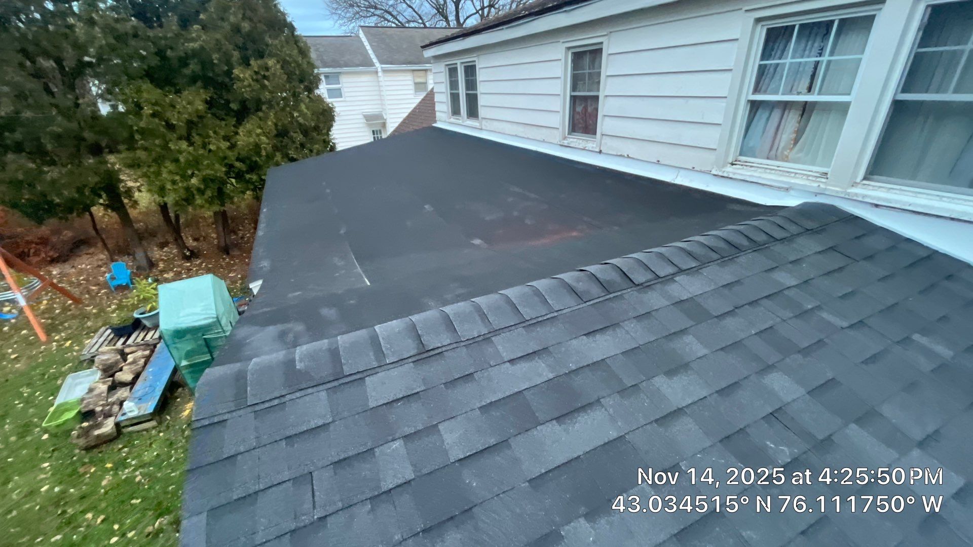 🔥 Torch-Down Flat Roof Replacement in Syracuse, NY! 🔨 by Alpha Omega Roofing LLC