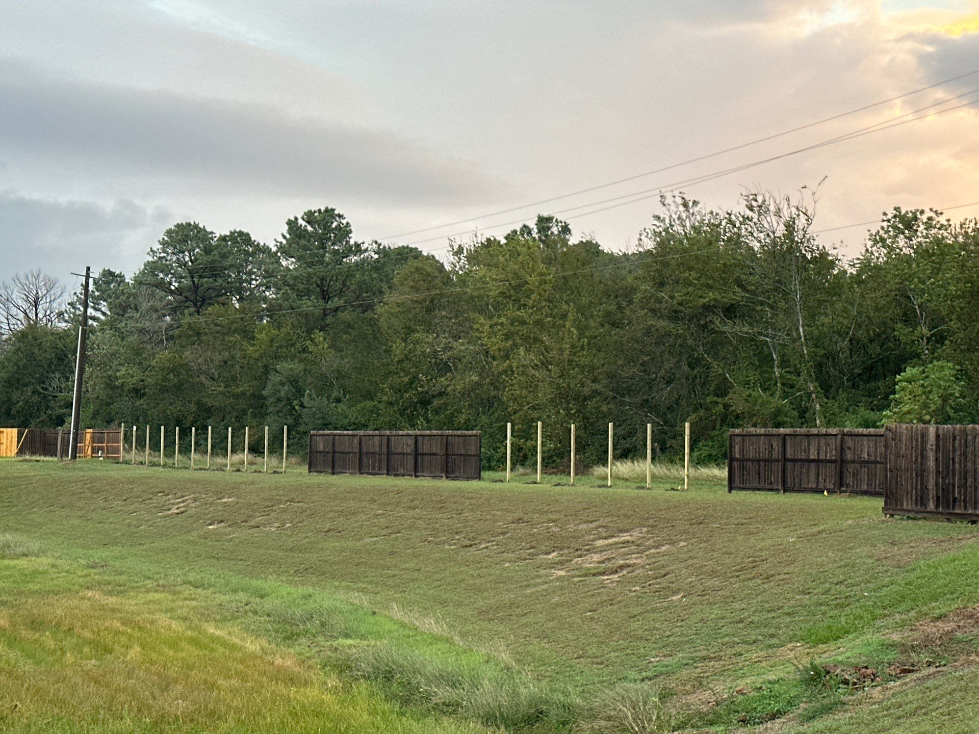 Premium Commercial Fence Installation with Western Red Cedar Pickets, 3 Rails, and Deluxe Wood Gates" by Tim's Fences