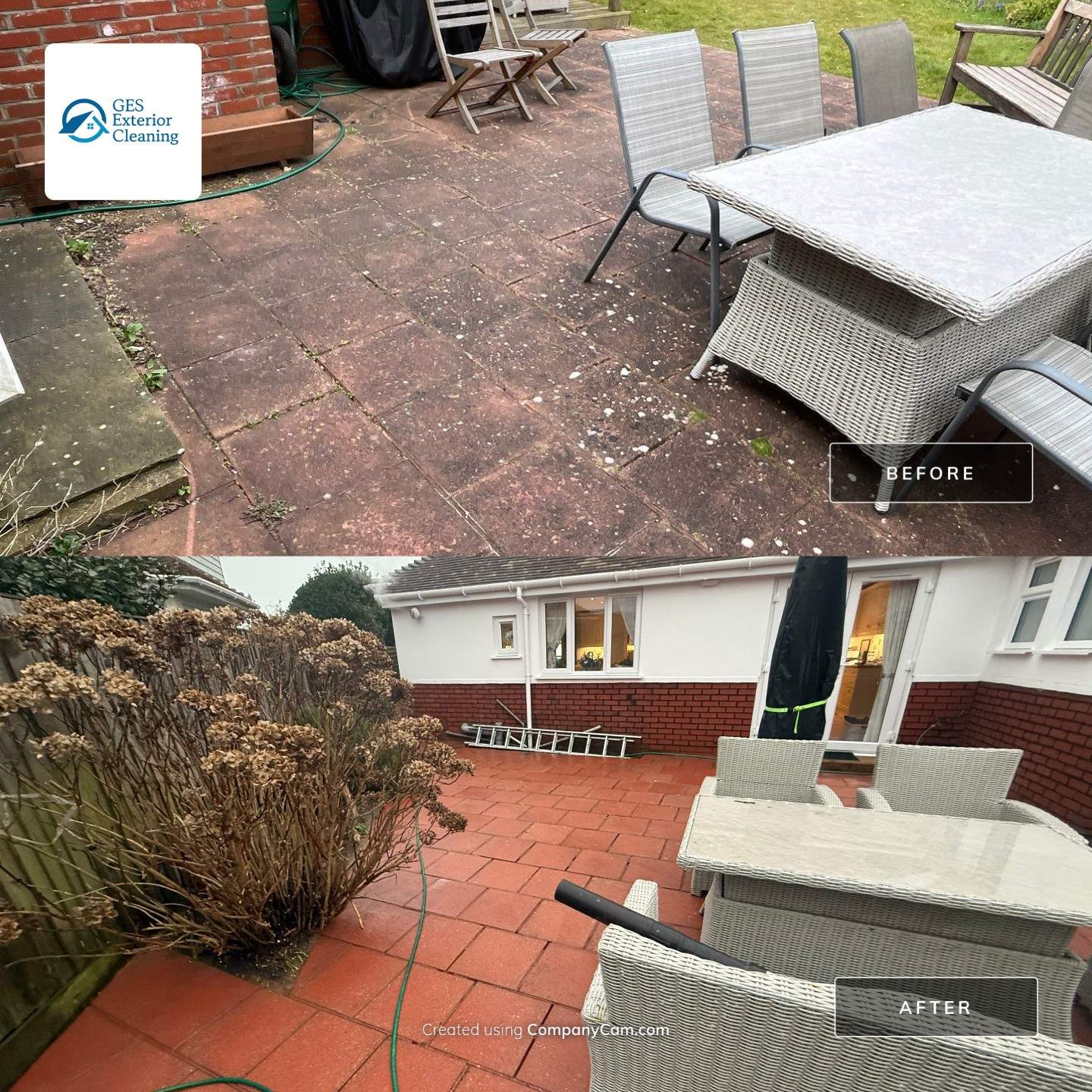 Roof and Patio Clean Bognor Regis by Ges Exterior Cleaning ltd
