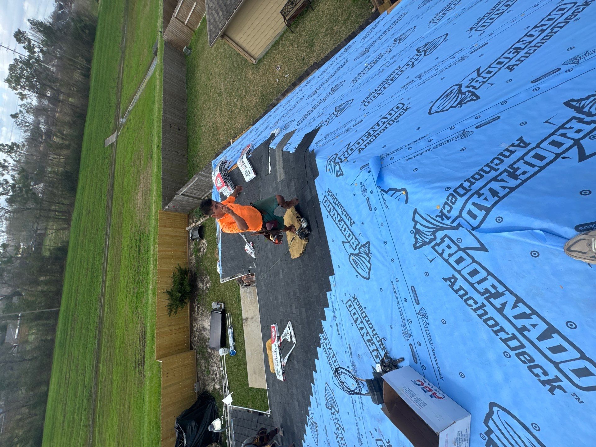 Project in Houston by Proud Roofing