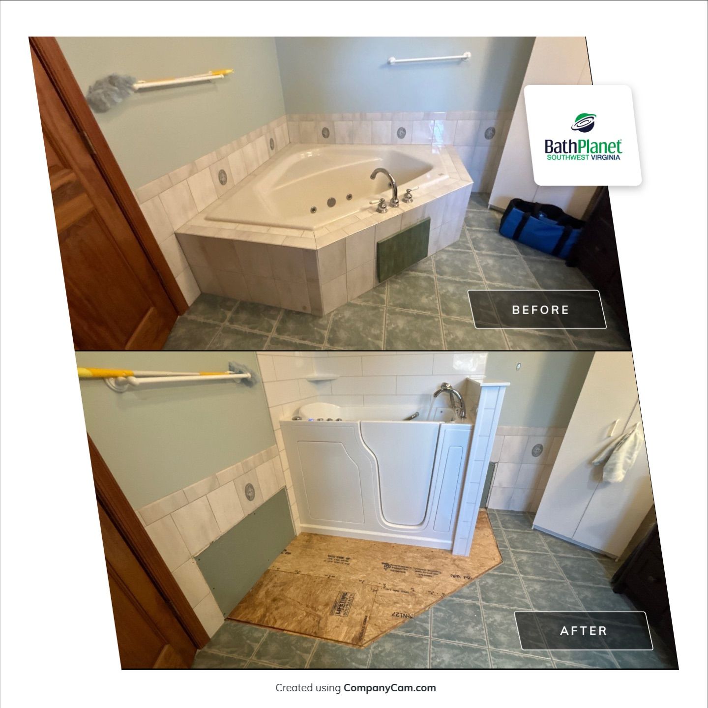 Jacuzzi to Walk-In by BathPlanet SW Virginia