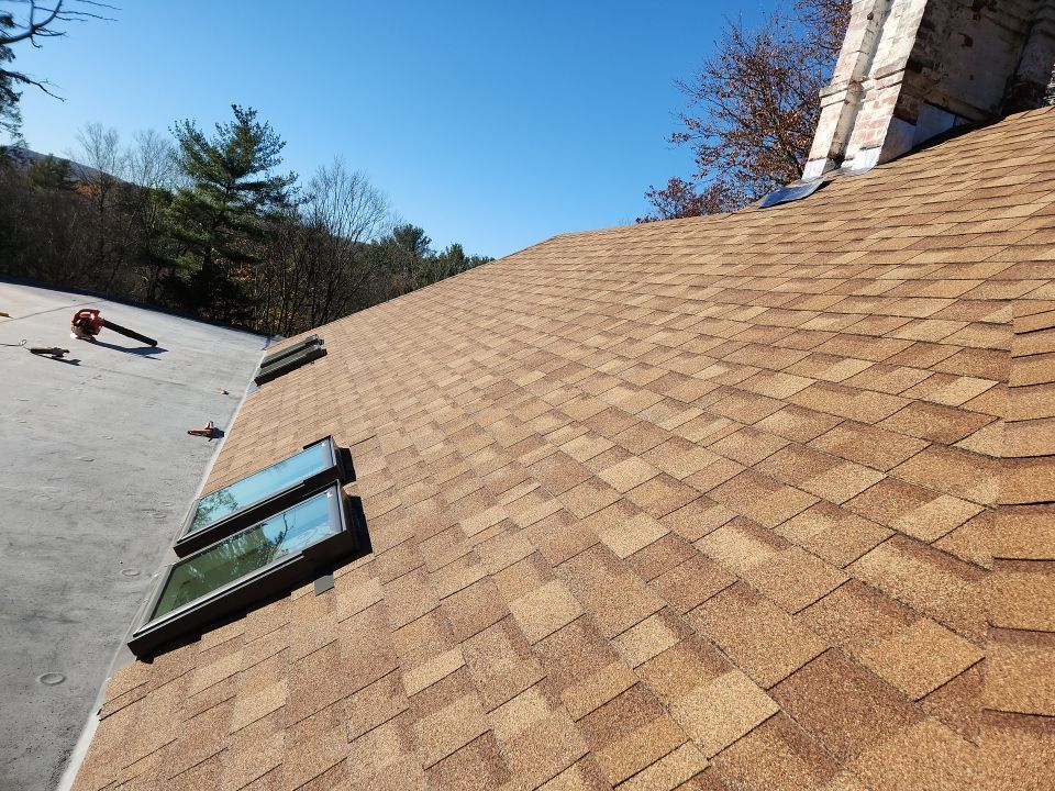 Residential Roofing Installation using Owens Corning TruDefinition Desert Tan by A Plus Exterior