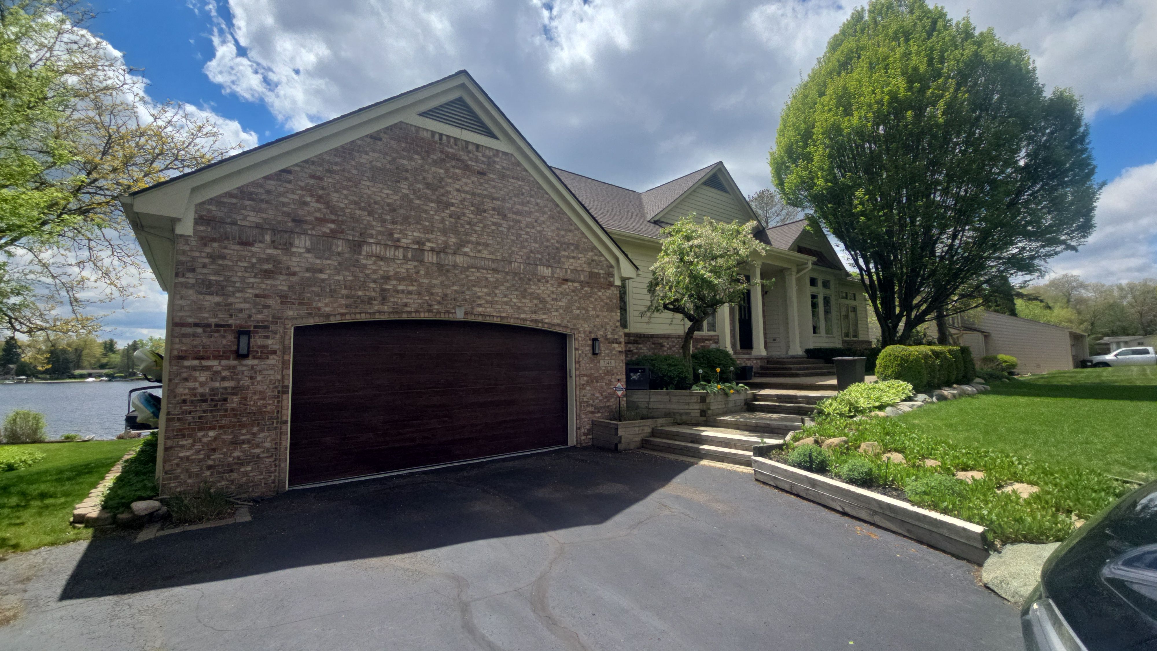 Exterior Wood Rot Repair and Trim Restoration in White Lake by Top Shelf Painter