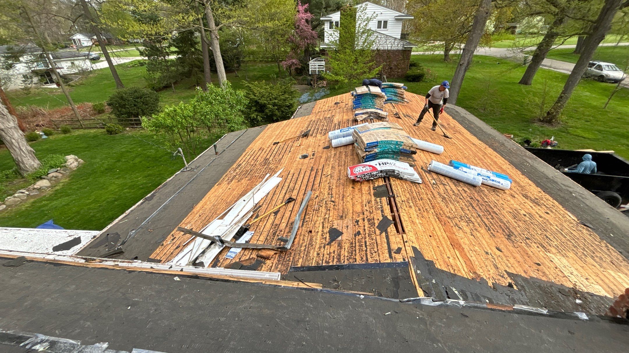 Roof Replacement using CertainTeed Landmark by 180 Contractors