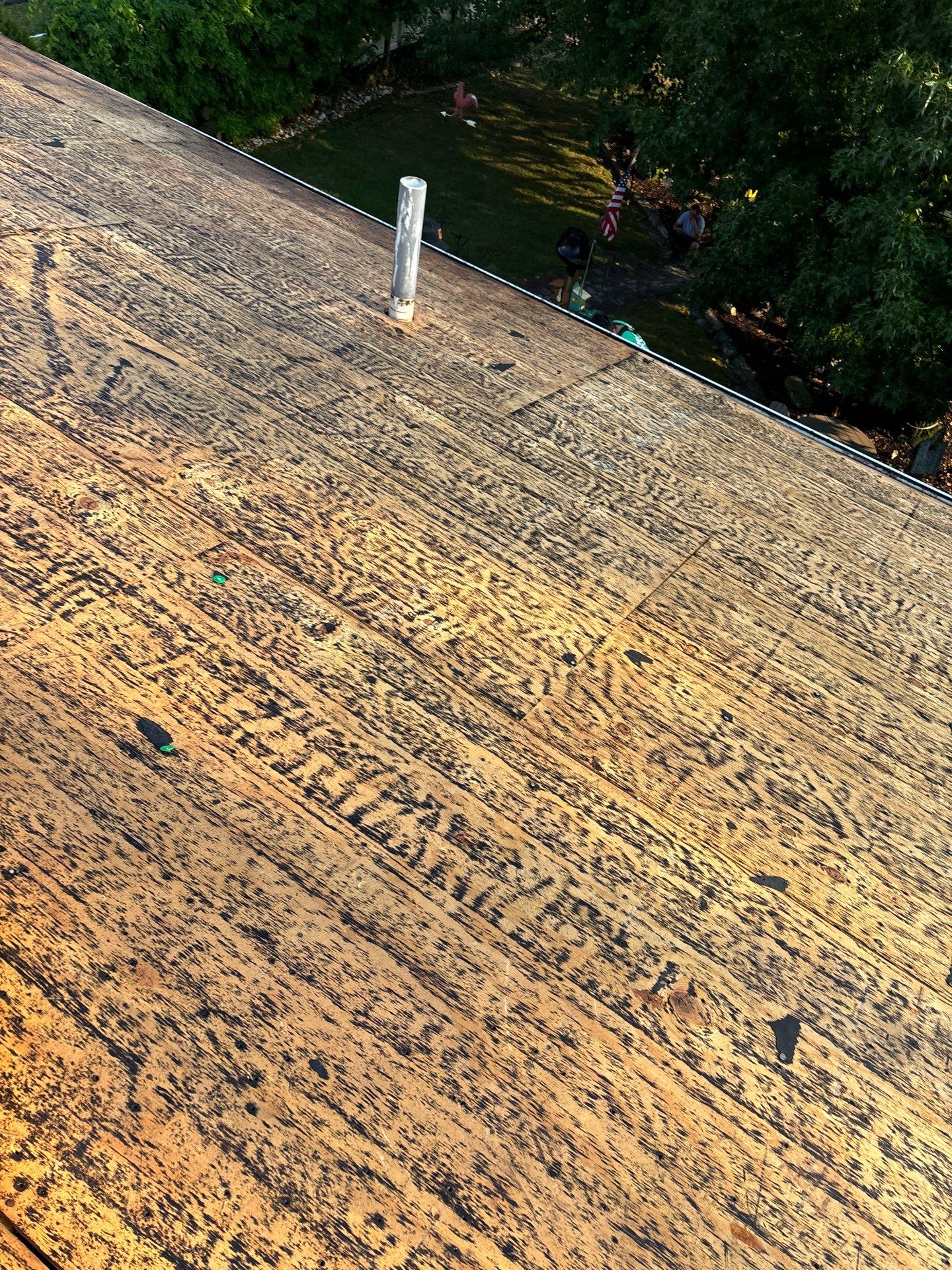 Residential Roofing Installation using Oyster Gray by Rainstoppers Roofing