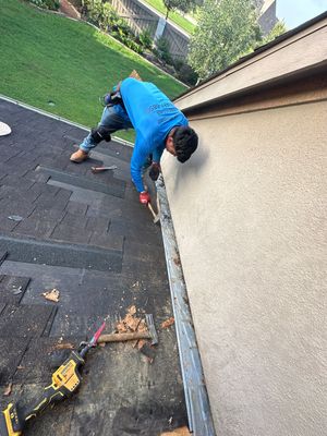 Residential Roofing Repair using Owen's Corning Duration (Lifetime) Shingles