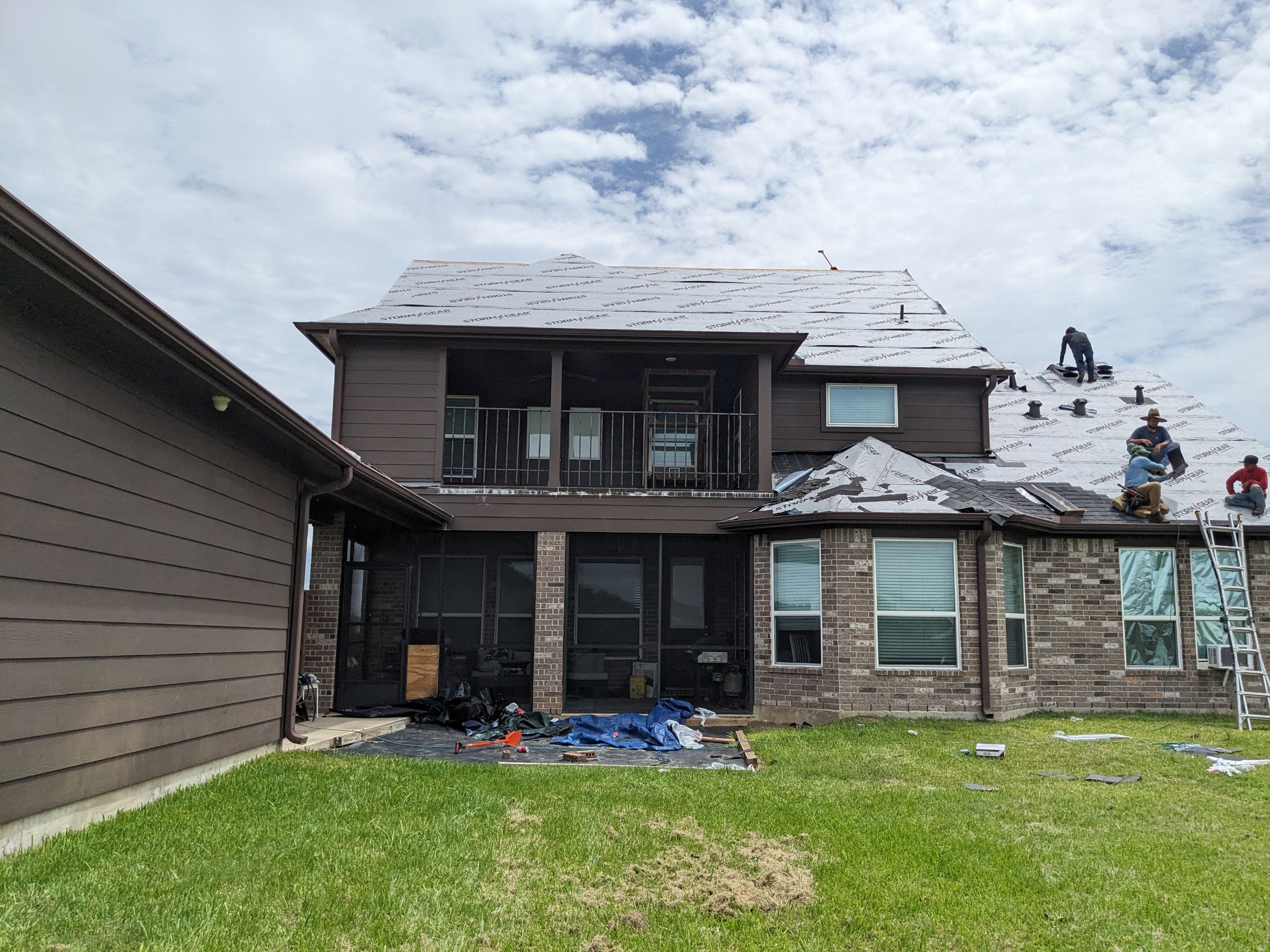 Project in Needville by Roof Guard And Construction
