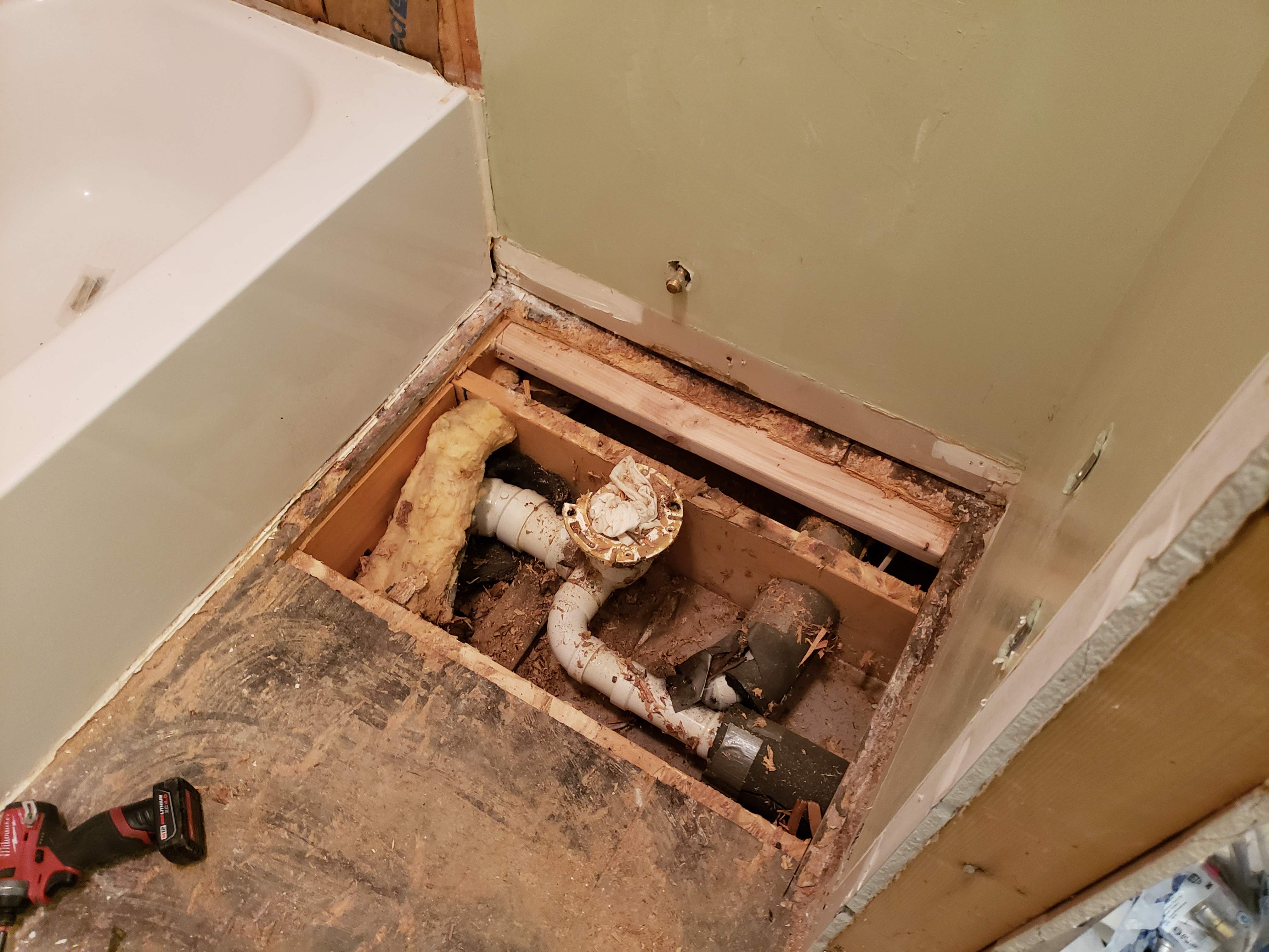 Bathroom Upgrade using Ship Lap by A Step Above Handy LLC 