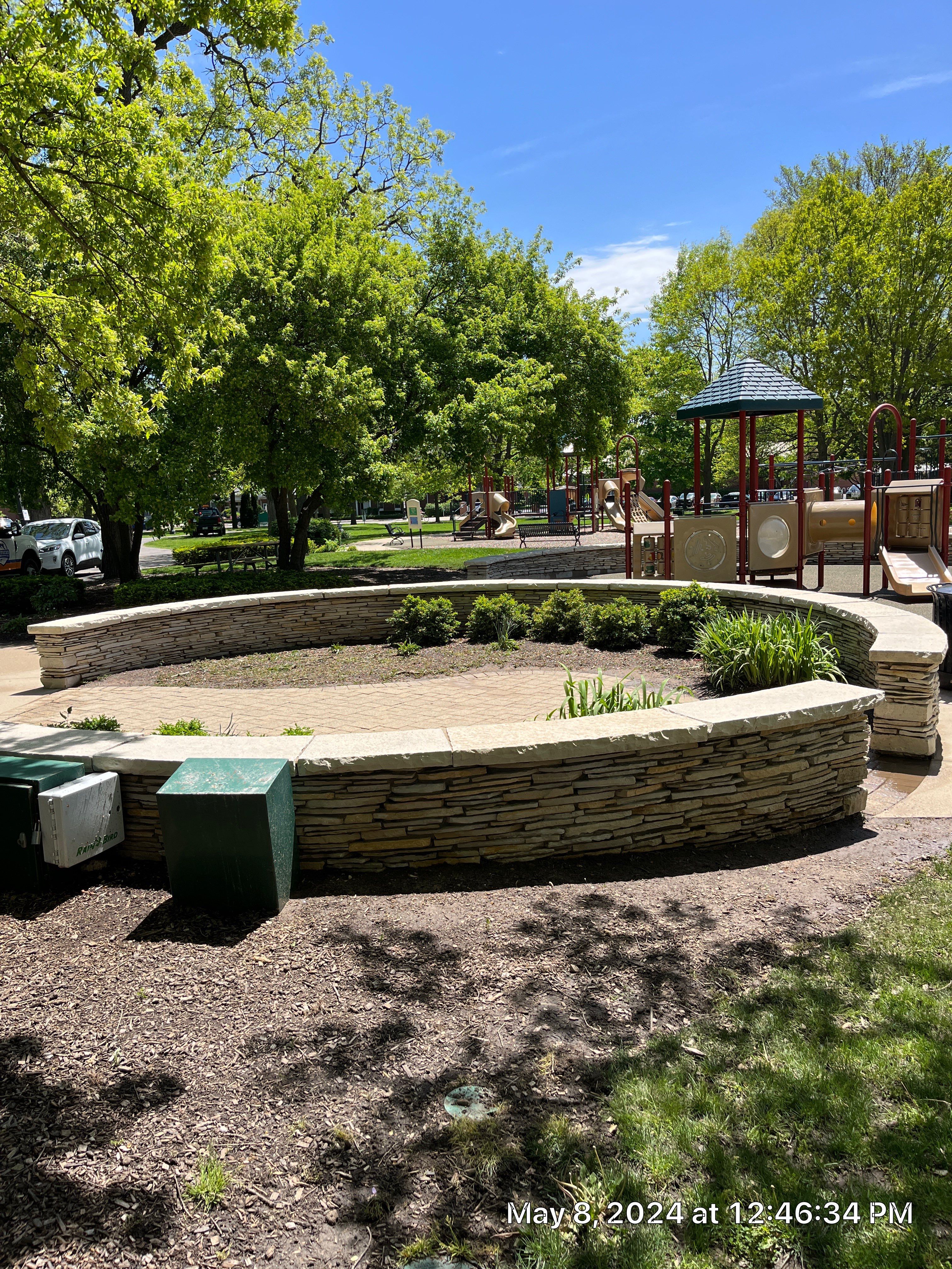 Playground cleaning by Northern Power Washing LLC.