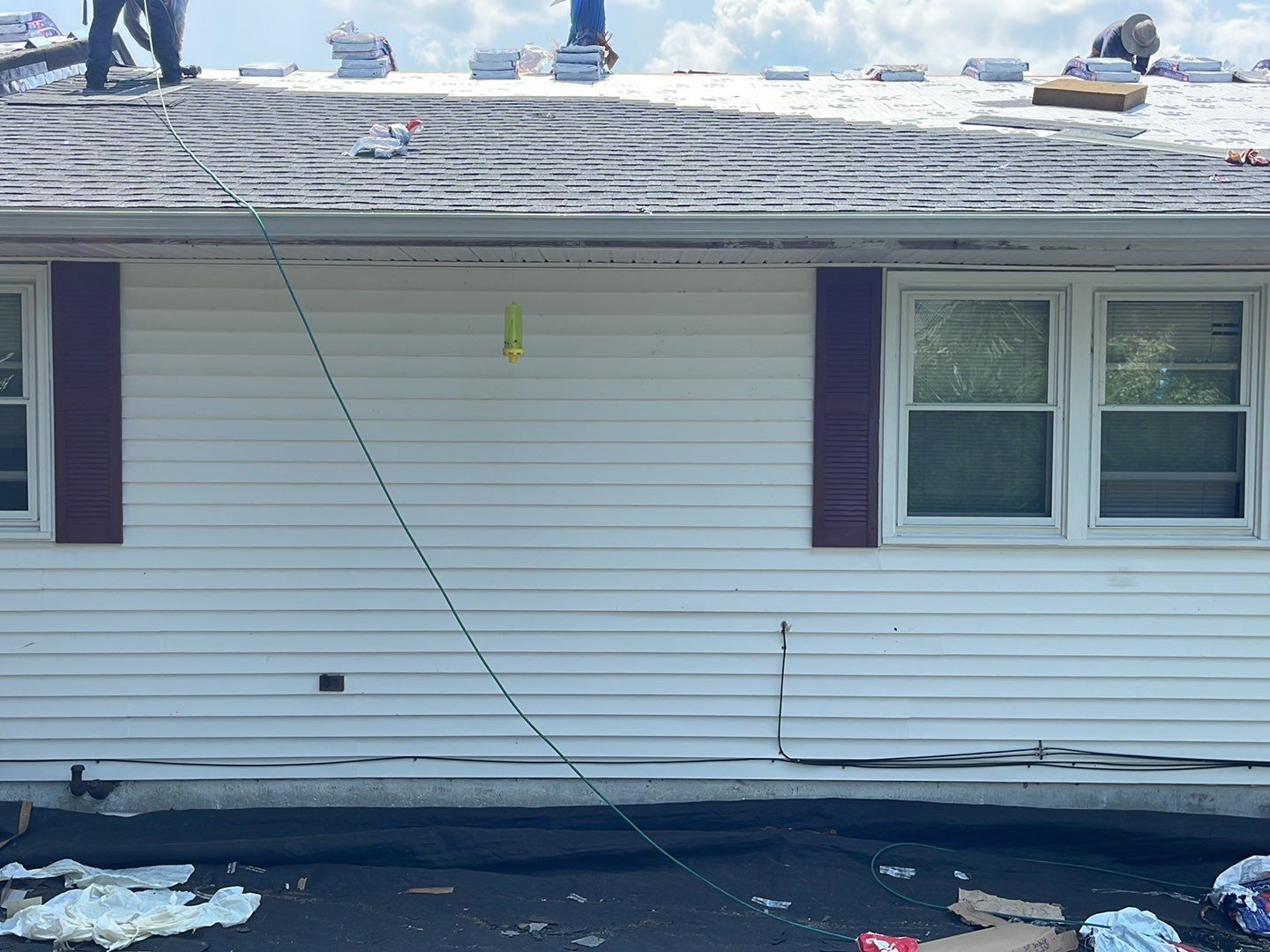 Residential Roofing Installation using GAF Timberline HDZ by Sensible Home Solutions
