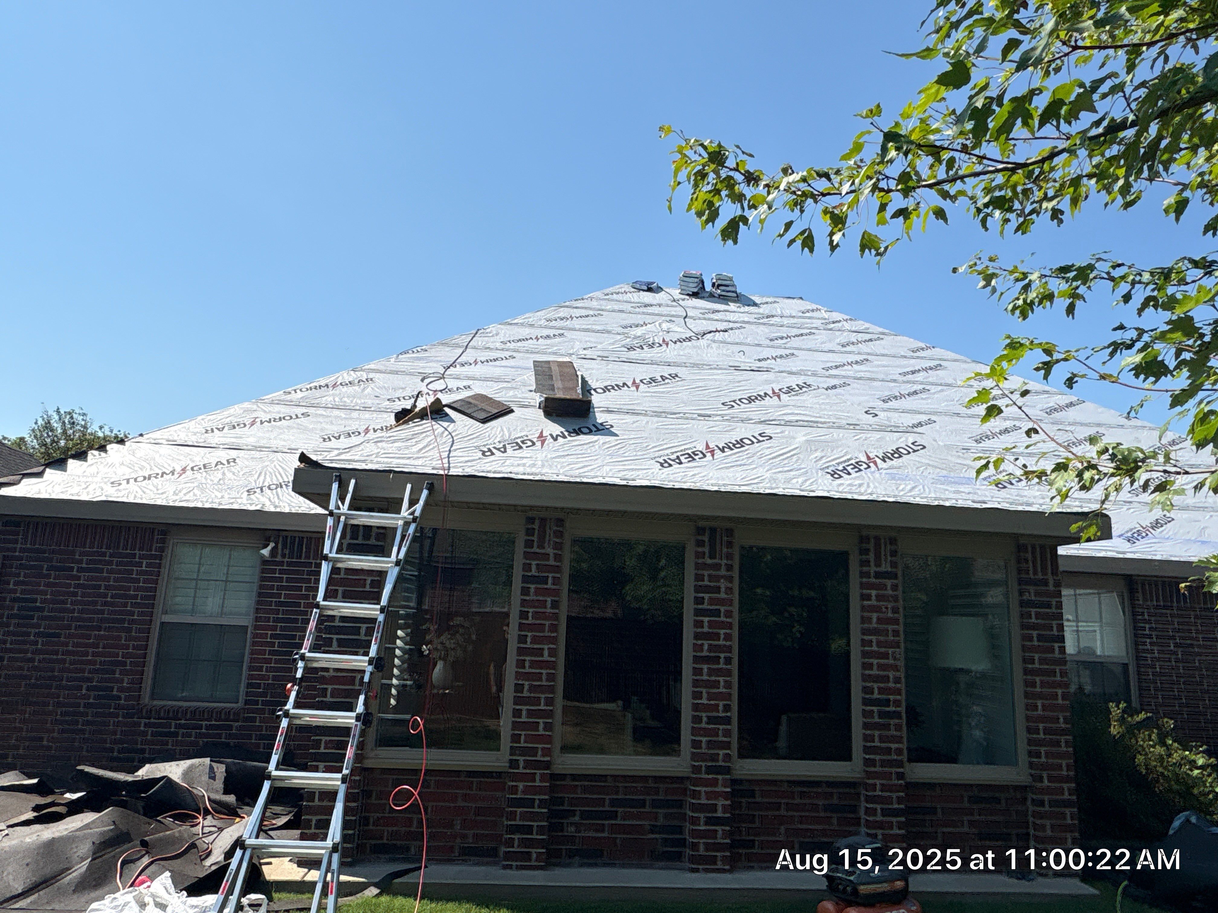 Residential Re-roofing Project in Springdale, AR by Ozark Mountain Roofing