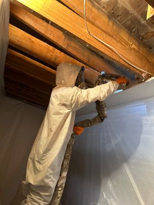 Attic Insulation using open cell spray foam