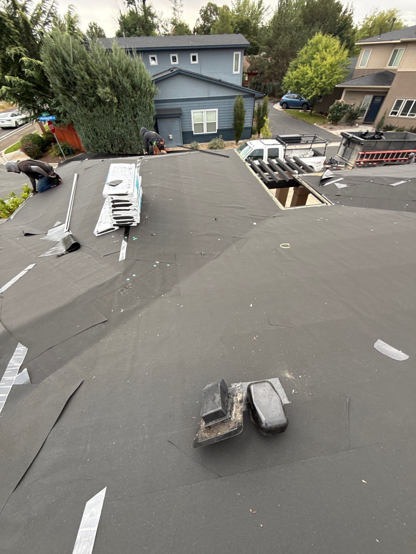 Residential Roof Replacement with Architectural Shingles in Boise by Olive Roofing