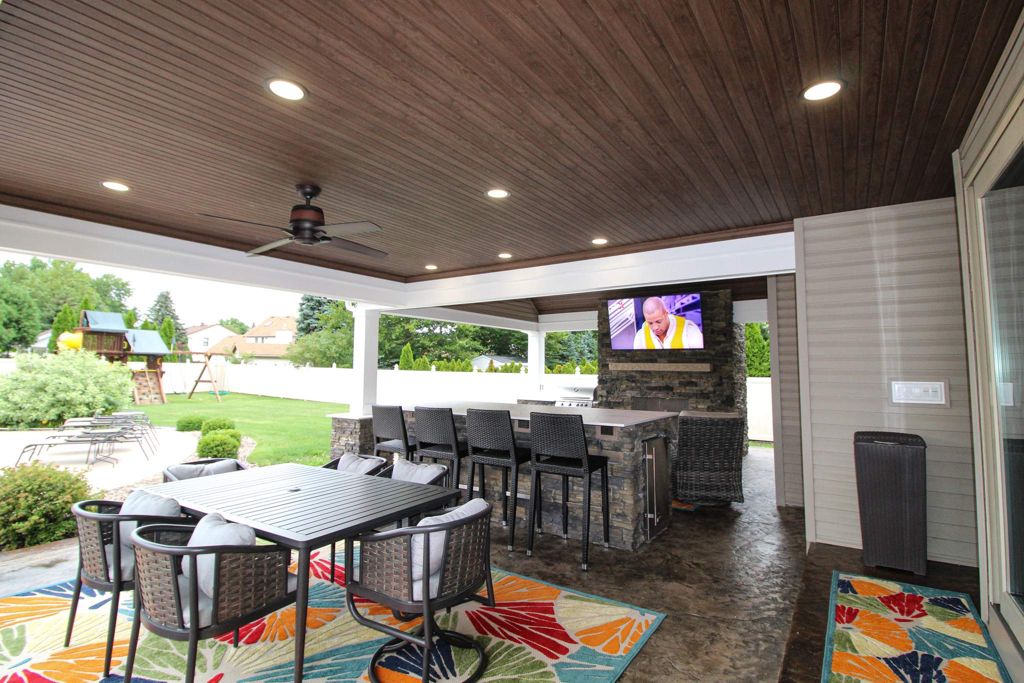 Outdoor Living Addition by Ivy Lea Construction