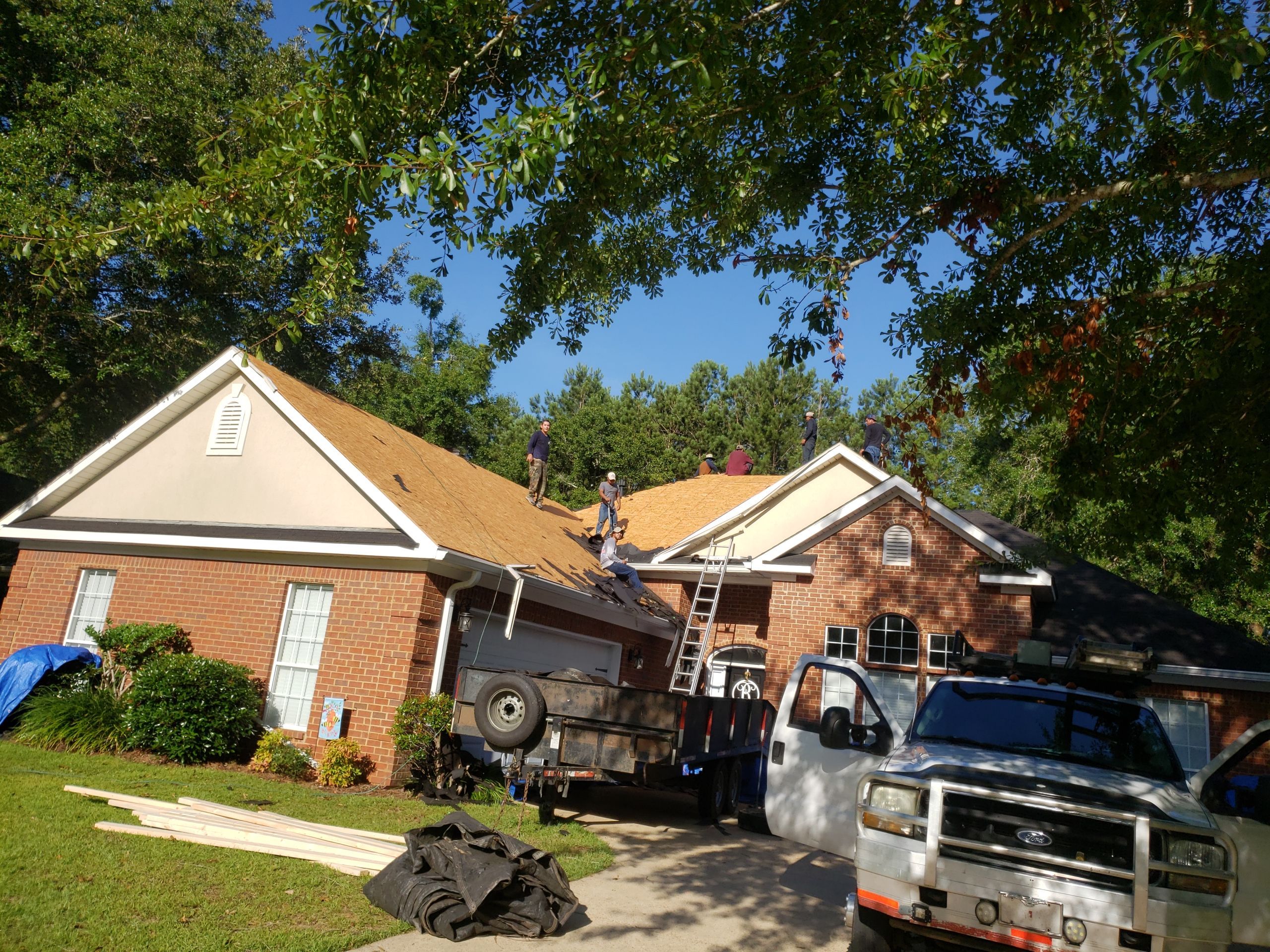 Residential Roofing Installation using Roof Replacement by American Roofing & Construction LLC