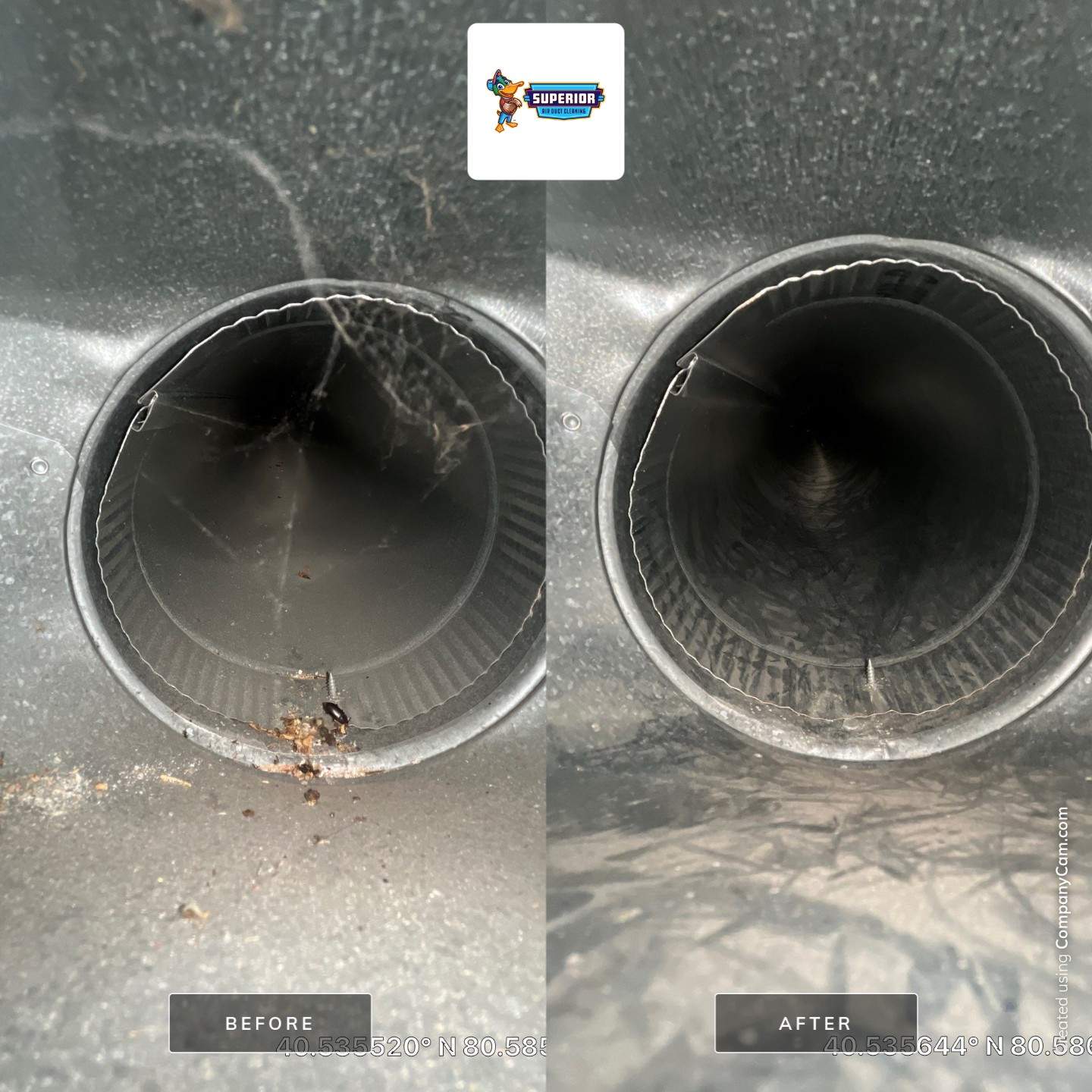 Air Duct Cleaning With a Vacuum Truck in New Cumberland, WV by Superior Air Duct Cleaning