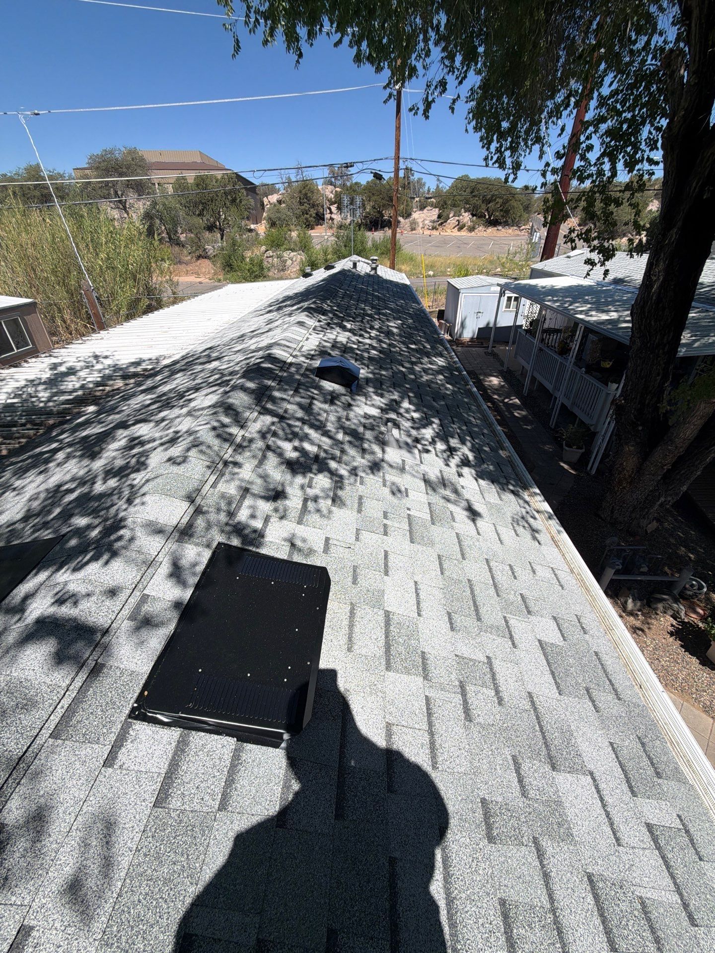 Residential Roof Replacement with Architectural Shingles in Prescott by Badger Roofing