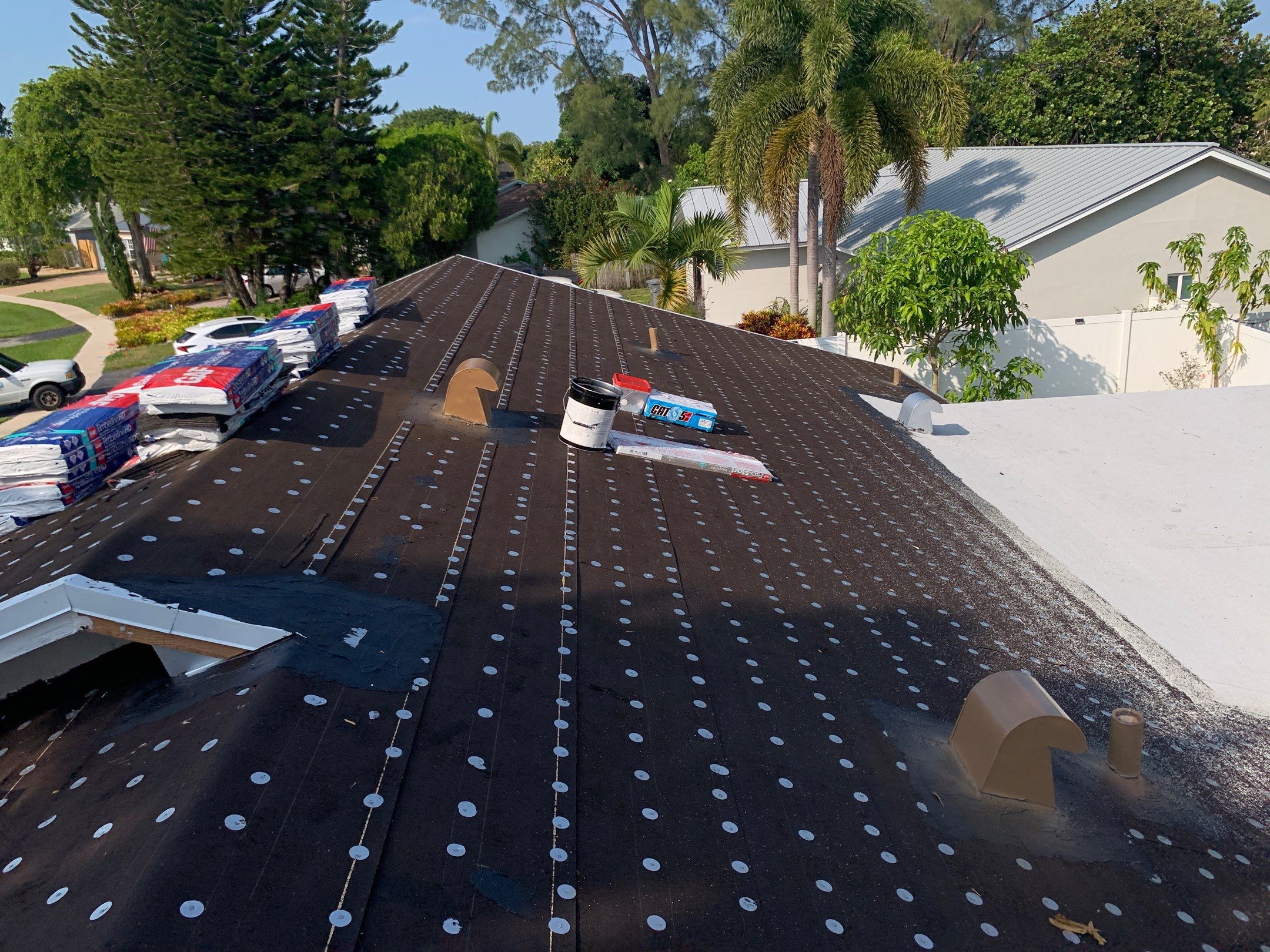 Residential Roofing Installation using GAF by BLUES BROTHERS ROOFING