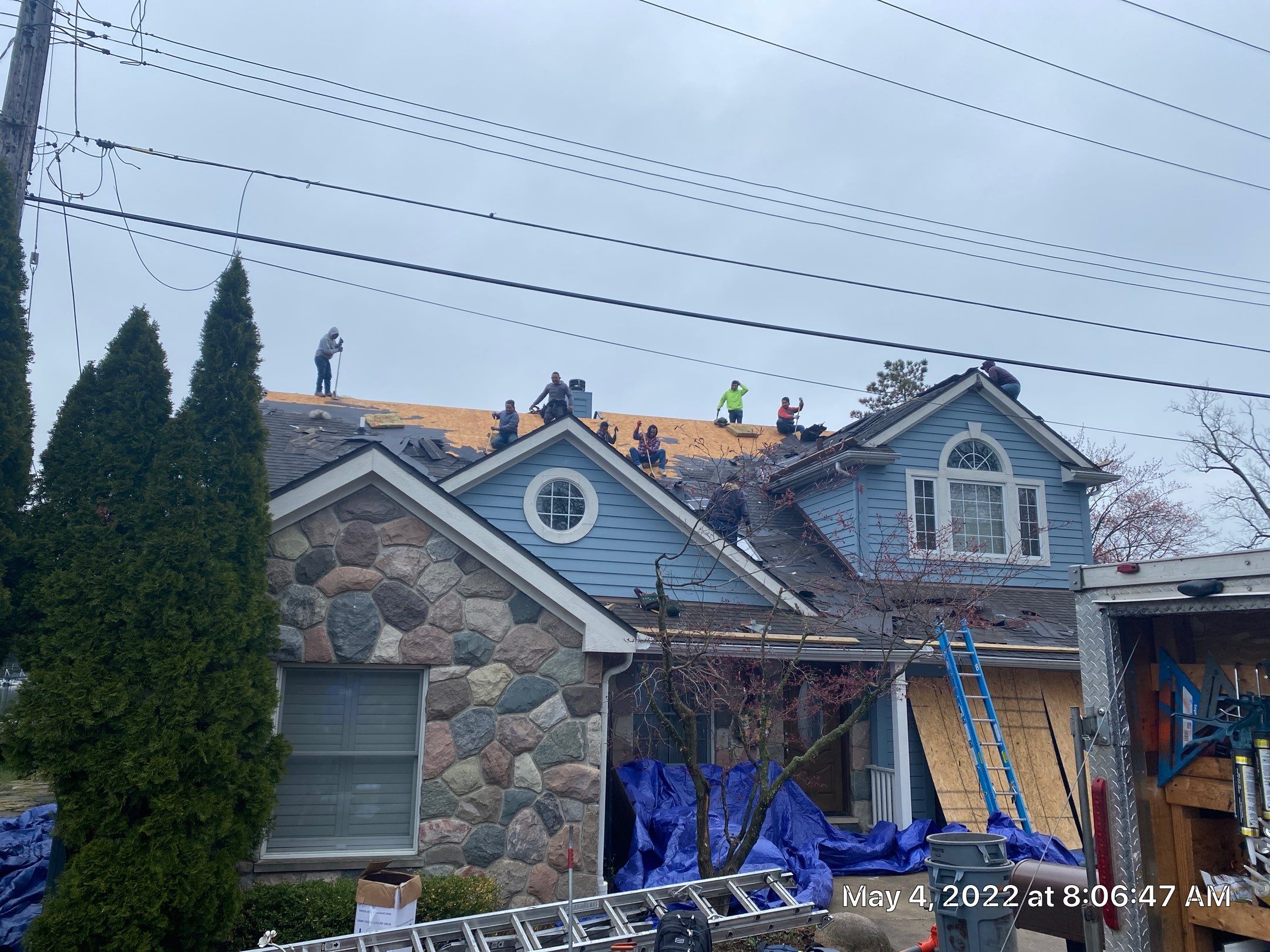 Roof Replacement using CertainTeed Landmark by 180 Contractors