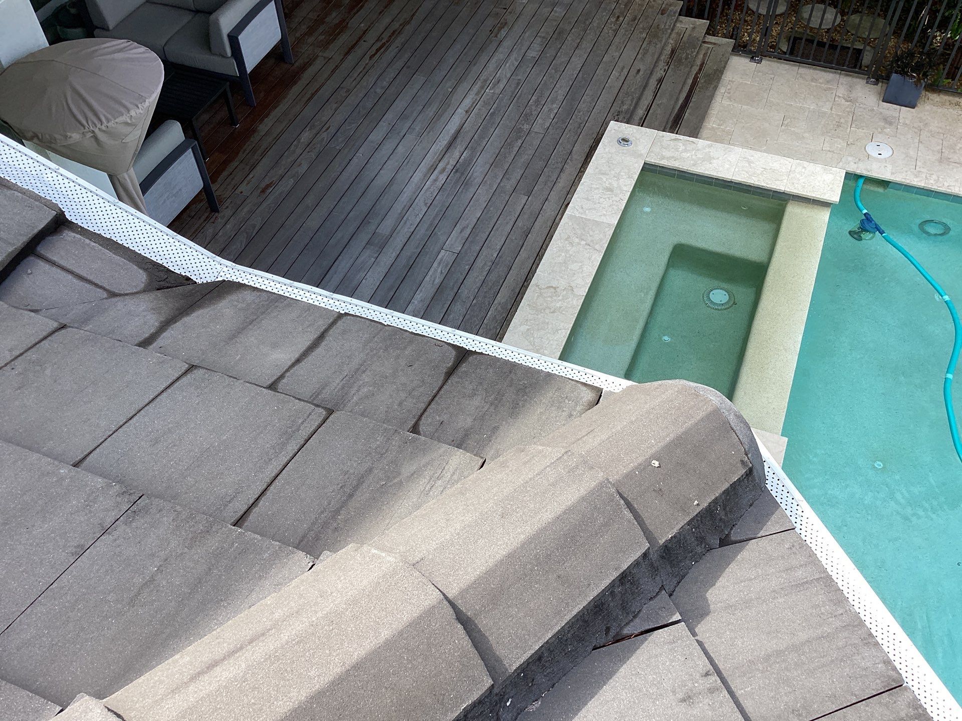 Gutter guard installation for a Sarasota home by Gutter Professors