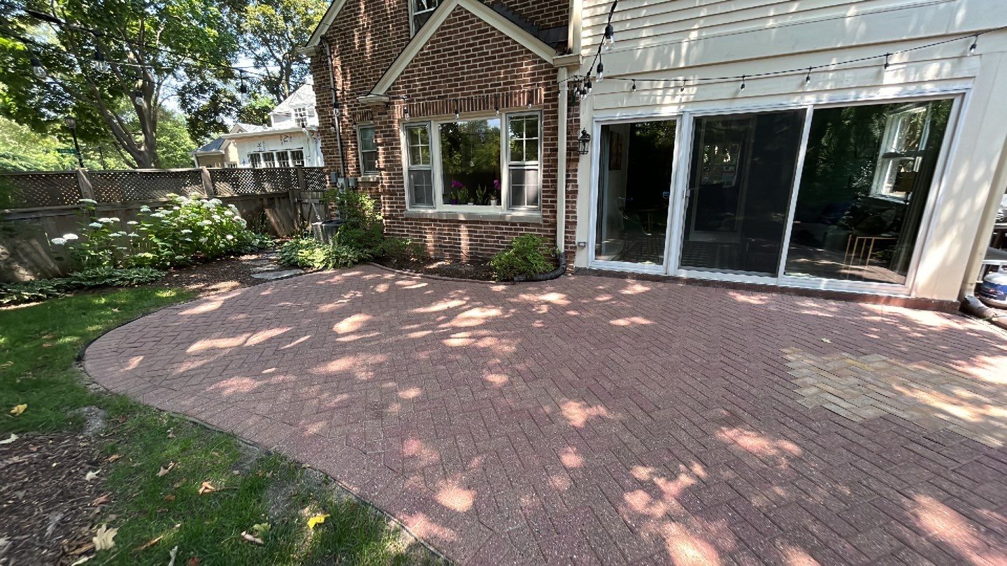 brick paver repair, clean and seal using Surebond SB-1300 by Northern Power Washing LLC.