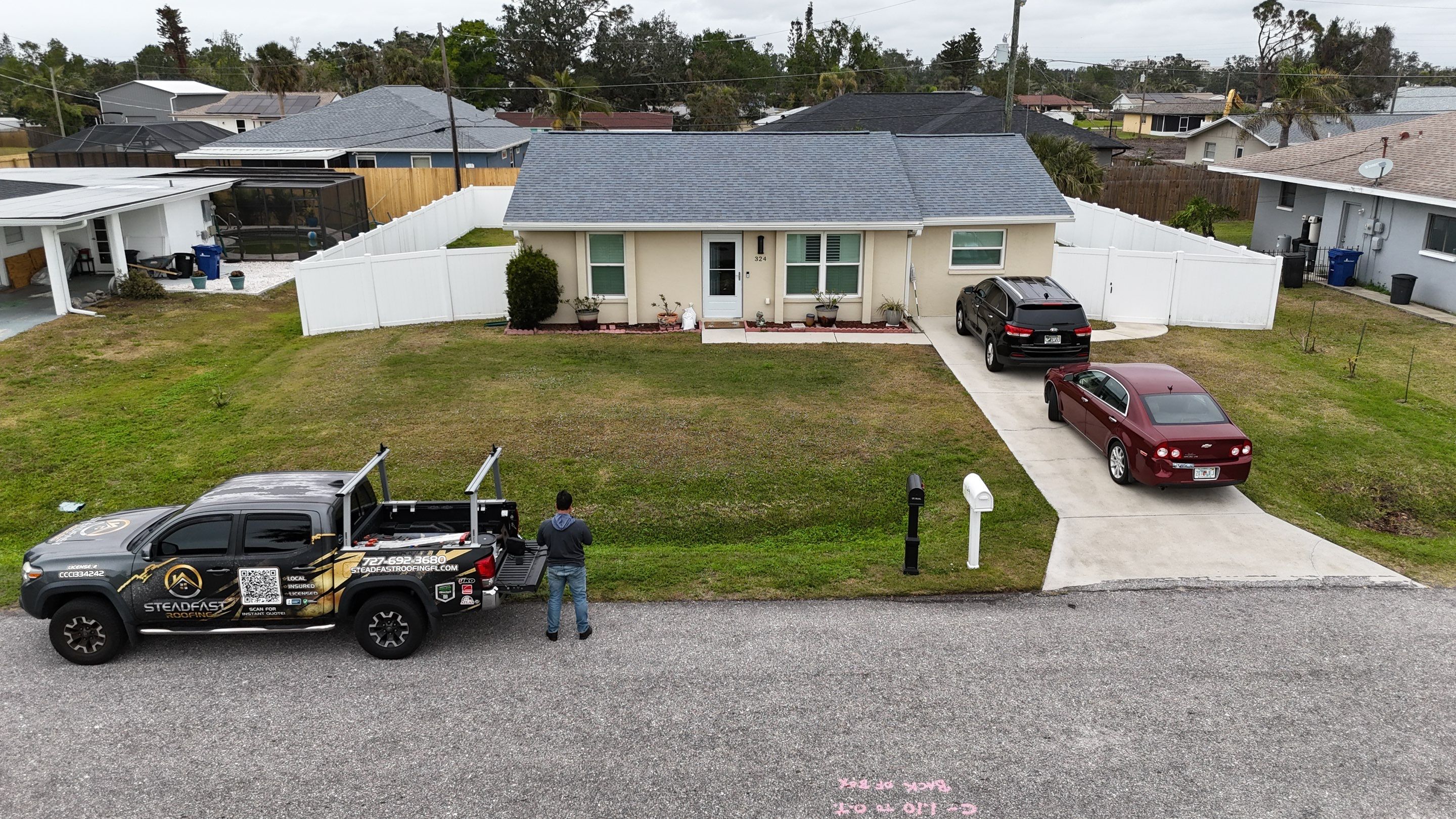 Roof Replacement in Venice, FL. by Steadfast Roofing