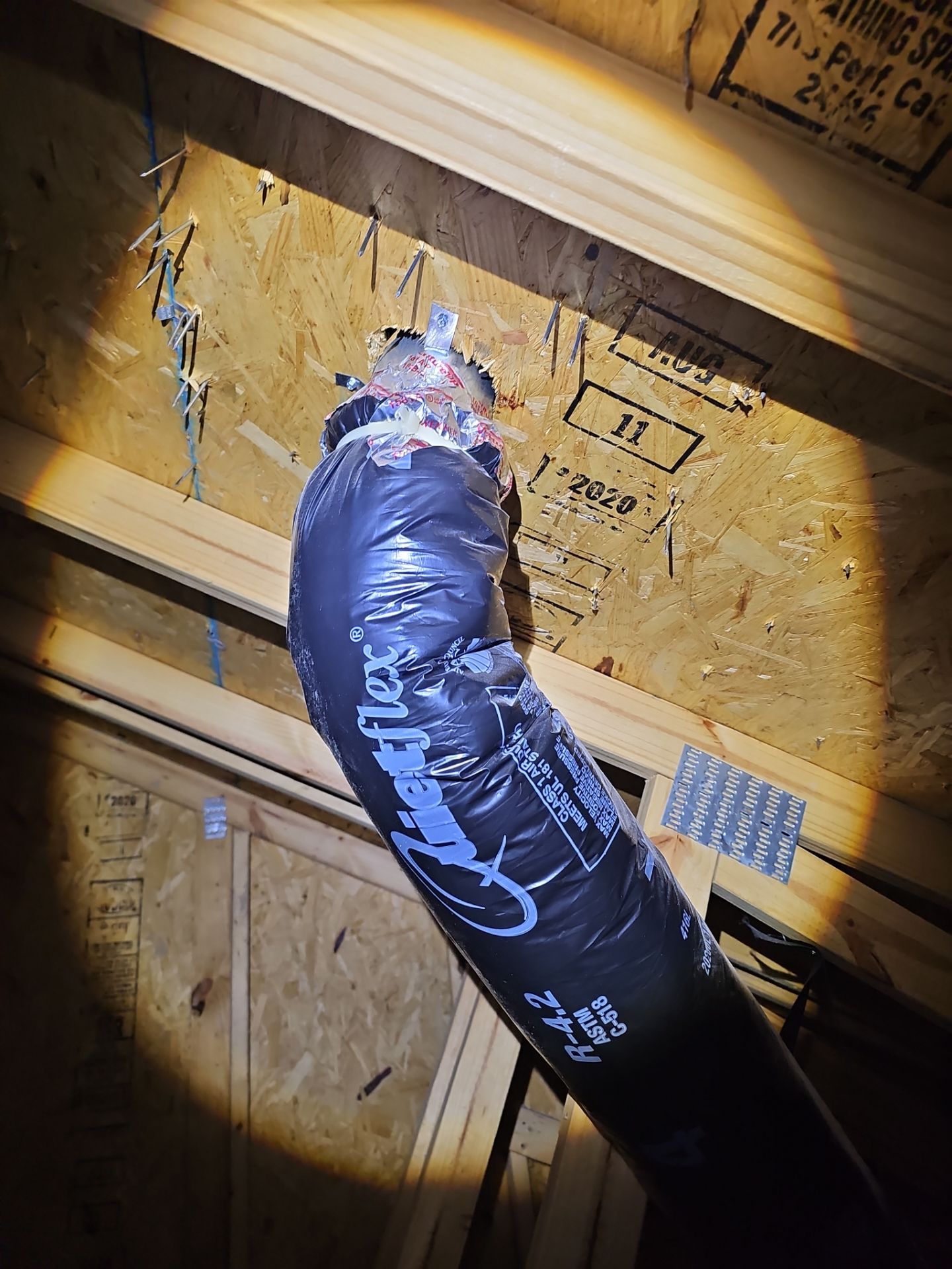 Roof Repair - Vents and Improper Nailing by Winchester Roofing