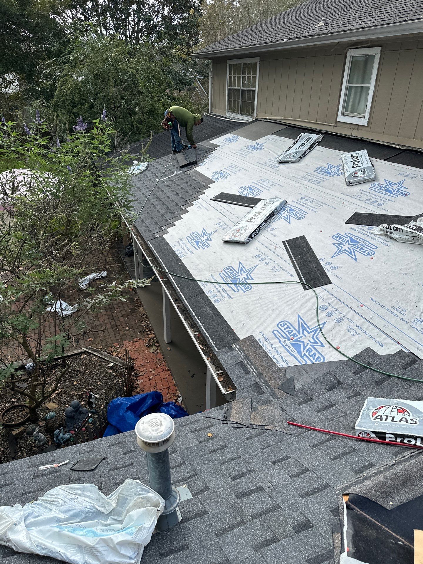 Project in Lake Jackson by Motion Roofing