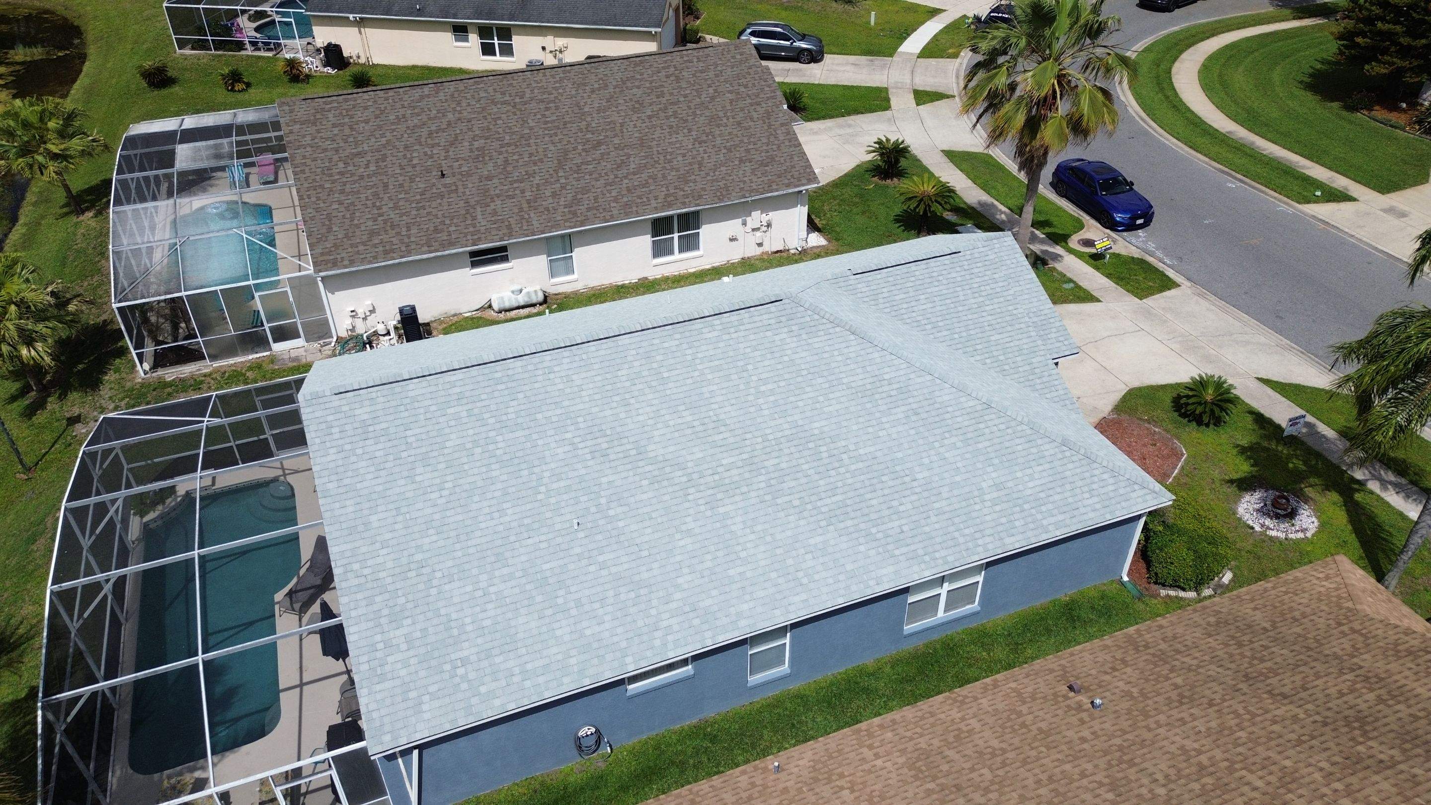 Reroof in Kissimmee FL by Gold Key Roofing